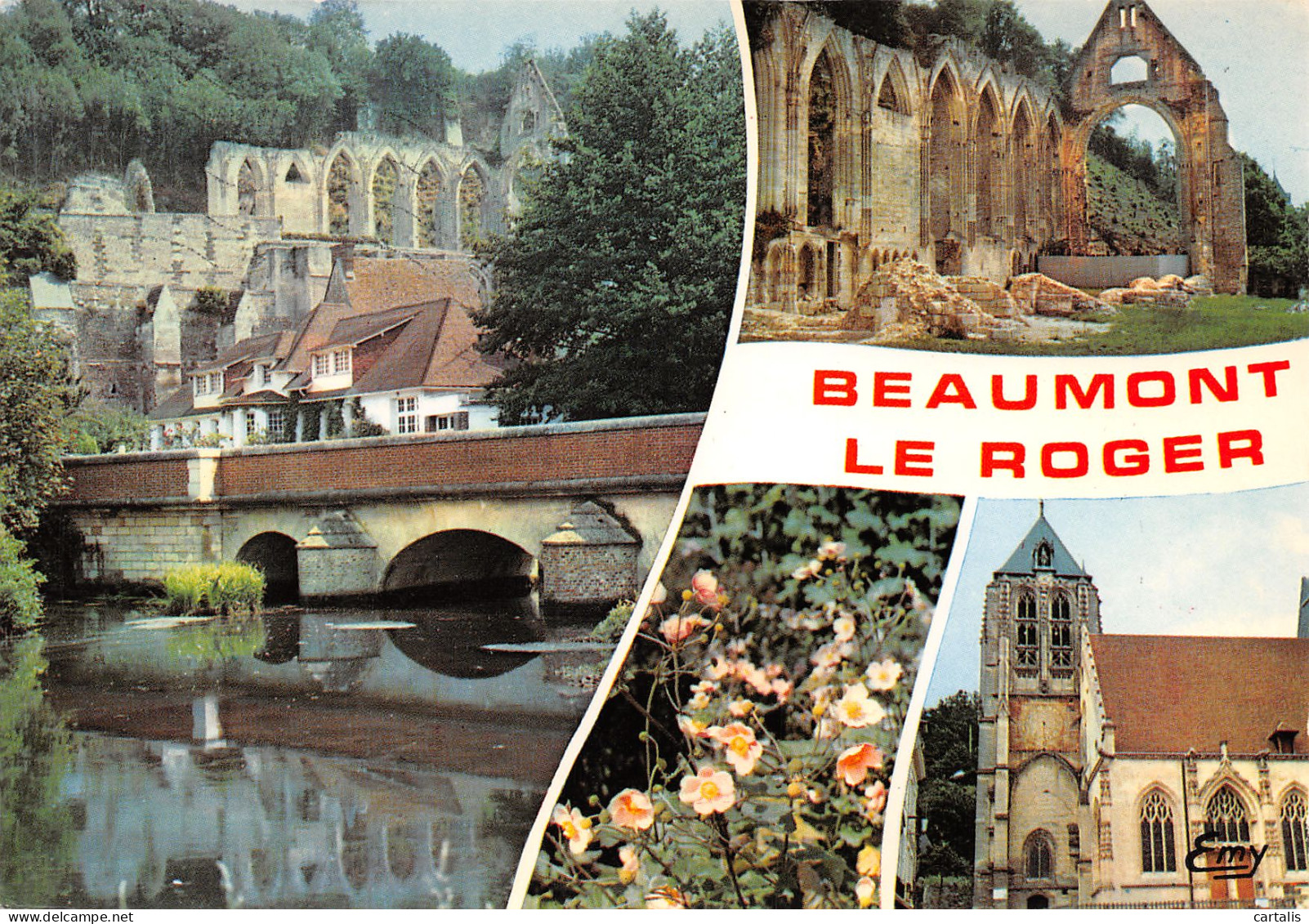 27-BEAUMONT LE ROGER-N°3770-C/0315 - Beaumont-le-Roger