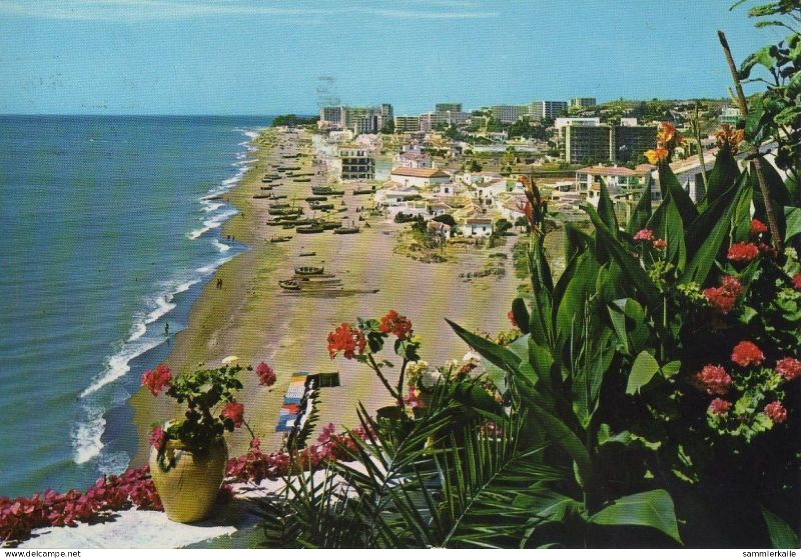 32789 - Spanien - Torremolinos - Strand Carihuela - 1965 - Málaga