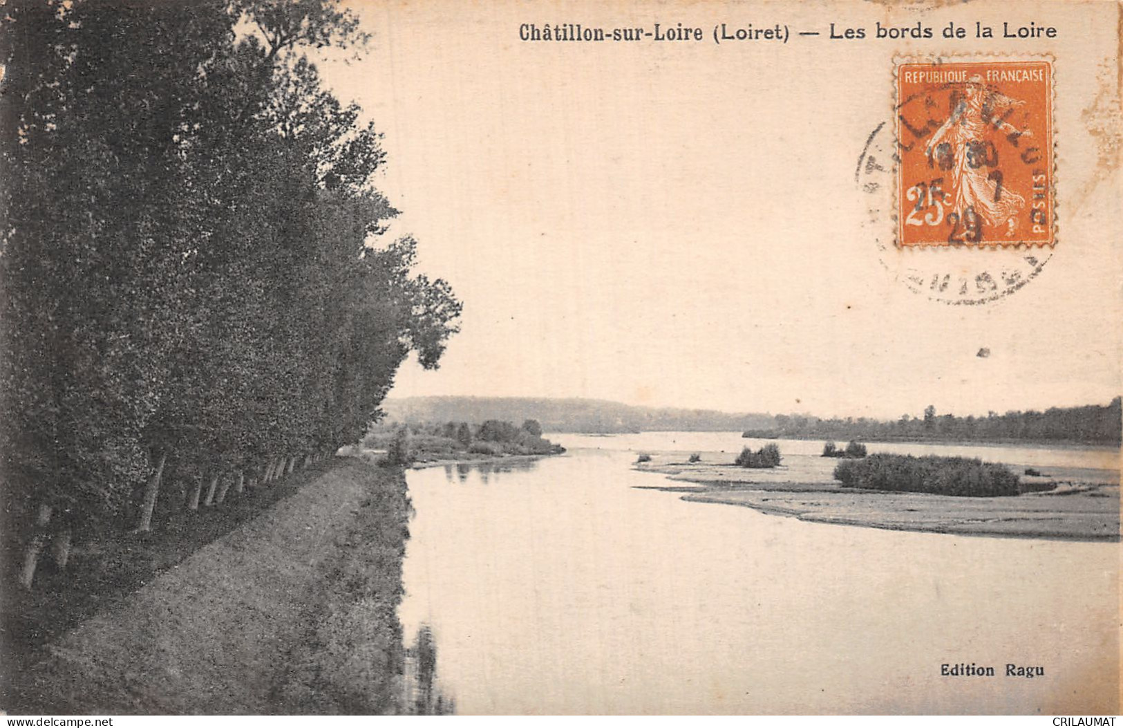 45-CHATILLON SUR LOIRE-N°LP5011-A/0197 - Chatillon Sur Loire