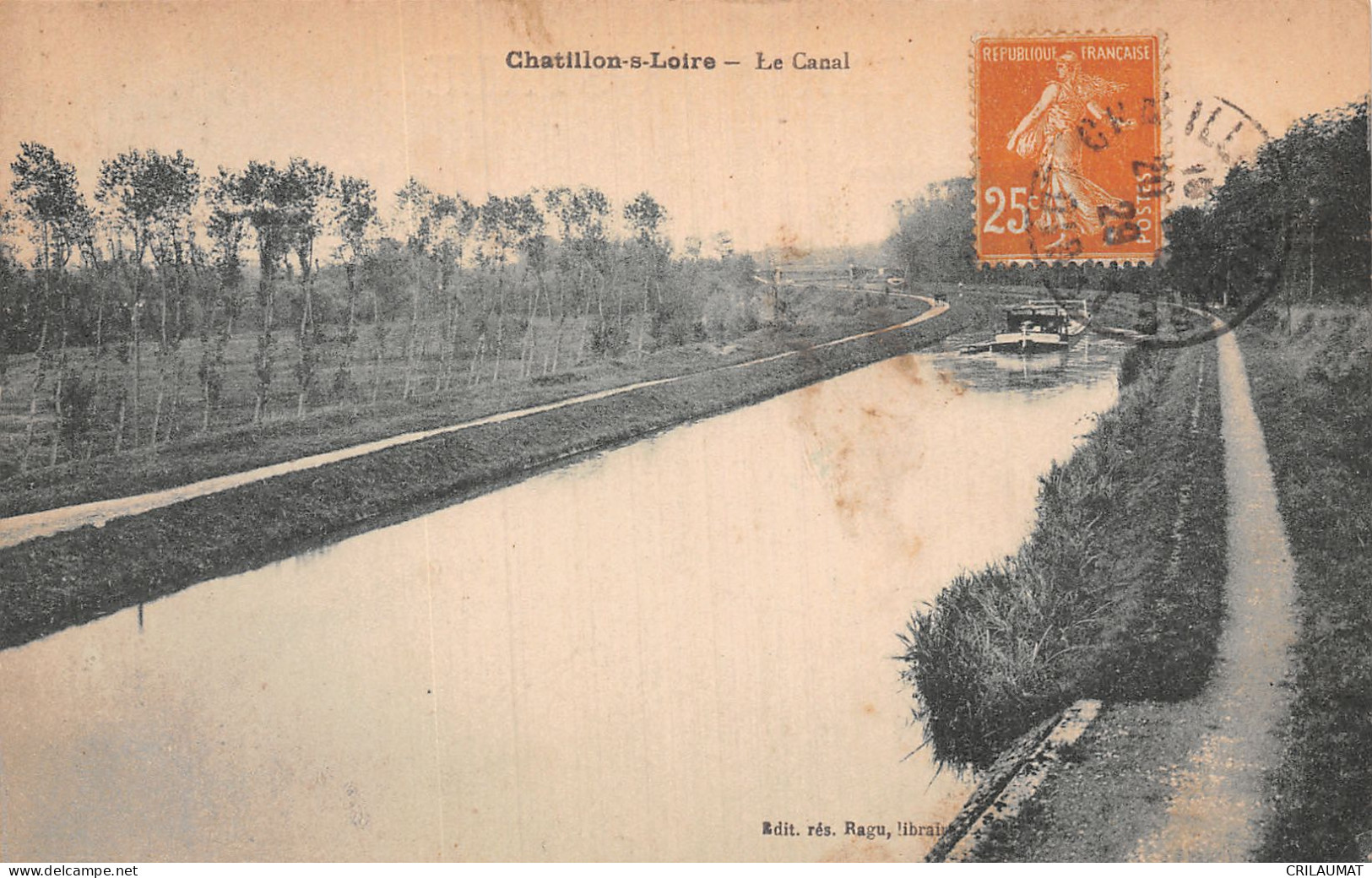 45-CHATILLON SUR LOIRE-N°LP5011-A/0195 - Chatillon Sur Loire