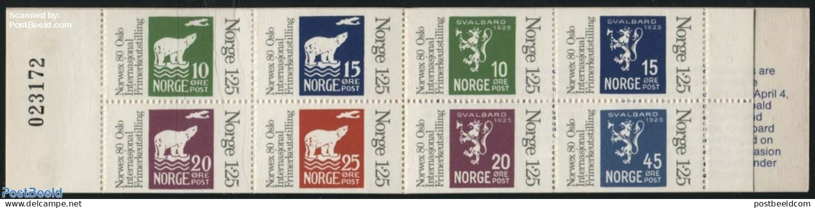 Norway 1978 Norwex 80 Booklet, Mint NH, Stamp Booklets - Stamps On Stamps - Unused Stamps