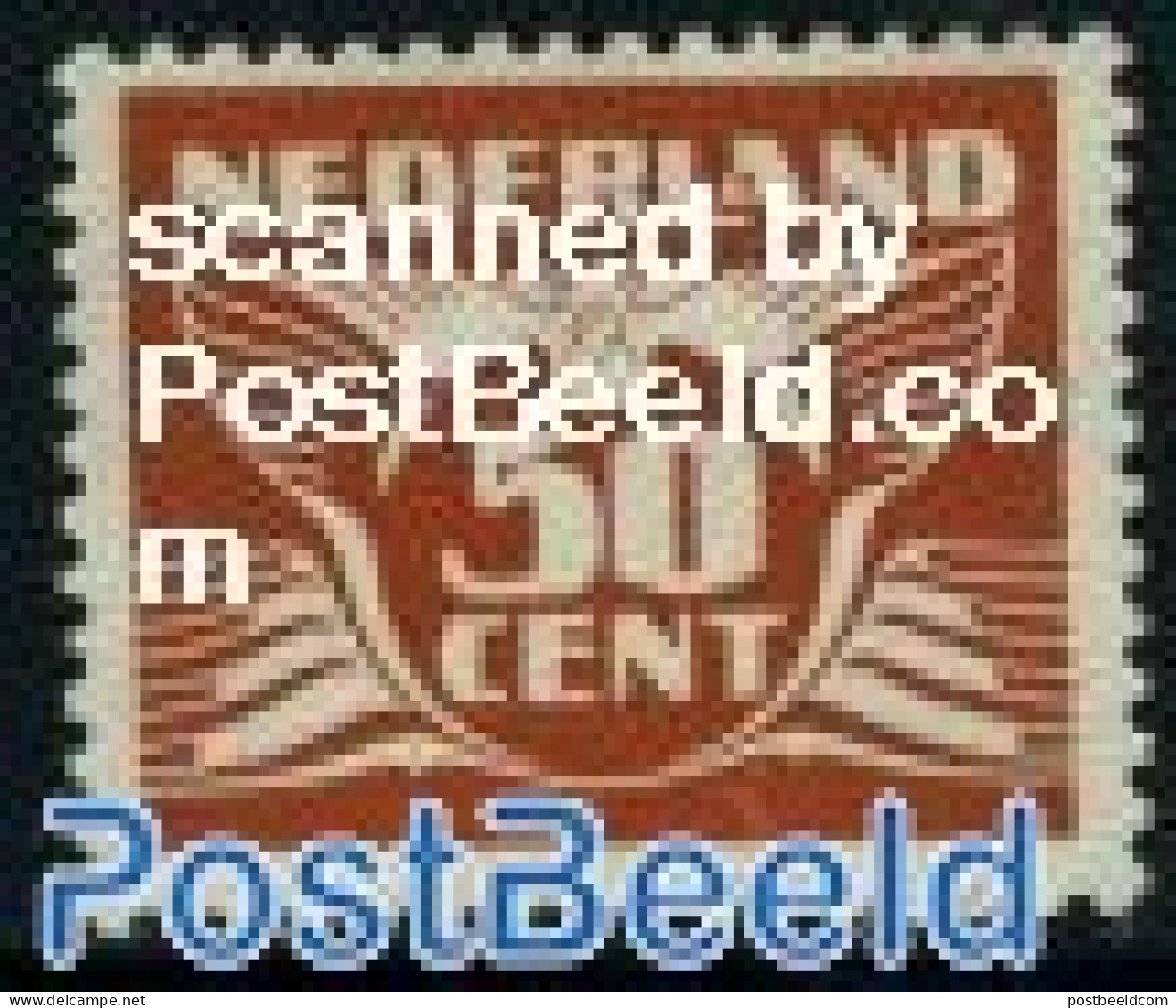 Netherlands 1941 Definitive 1v, Horizontal WM, Mint NH - Unused Stamps