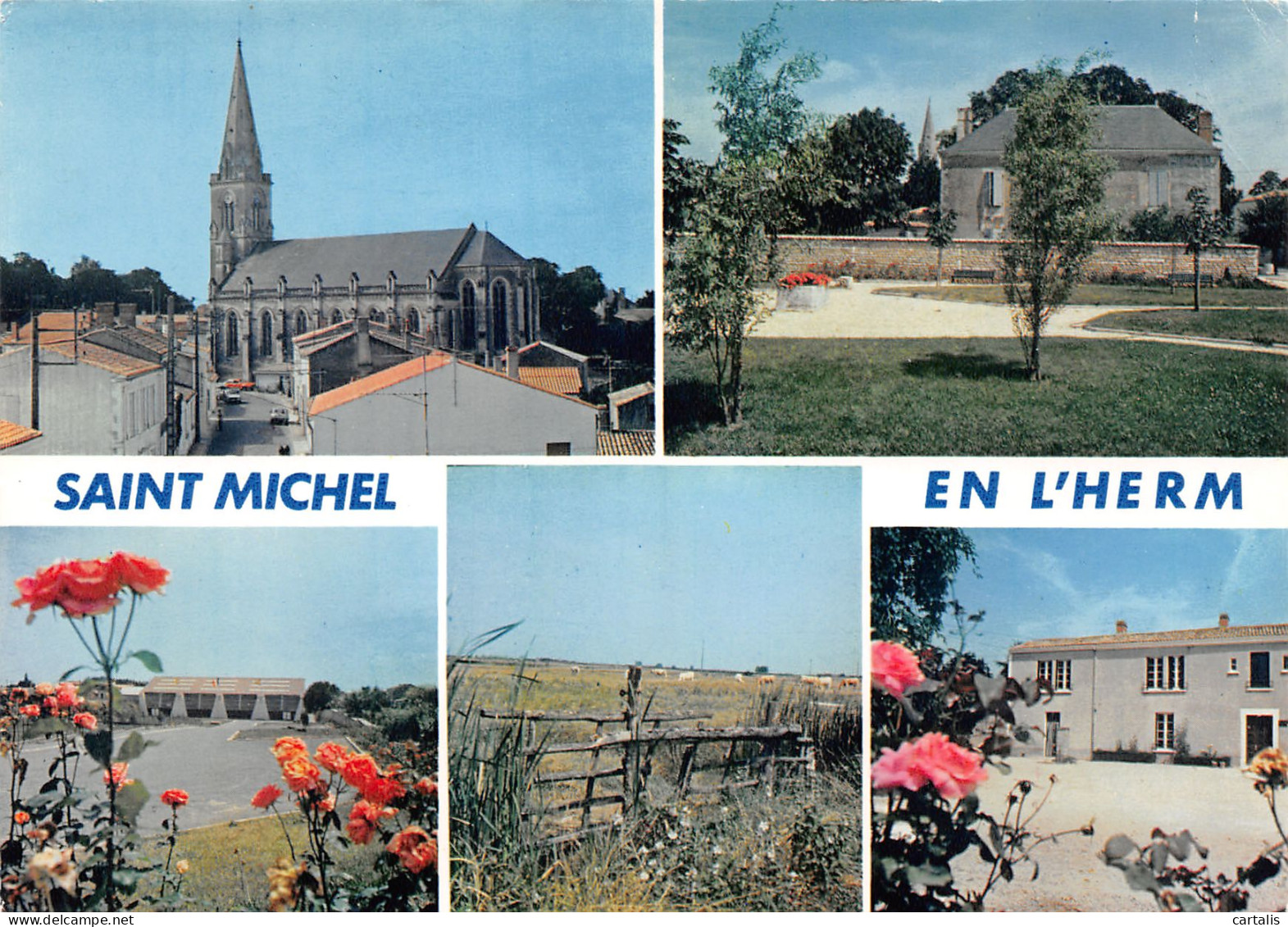 85-SAINT MICHEL EN L HERM-N°3771-B/0287 - Saint Michel En L'Herm