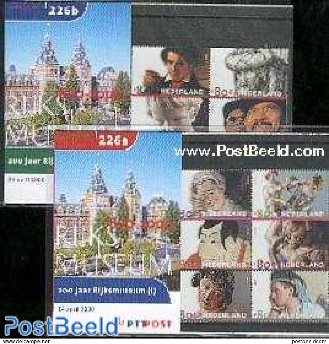 Netherlands 2000 Rijksmuseum Presentation Pack 226 (A+B), Mint NH, Museums - Paintings - Unused Stamps