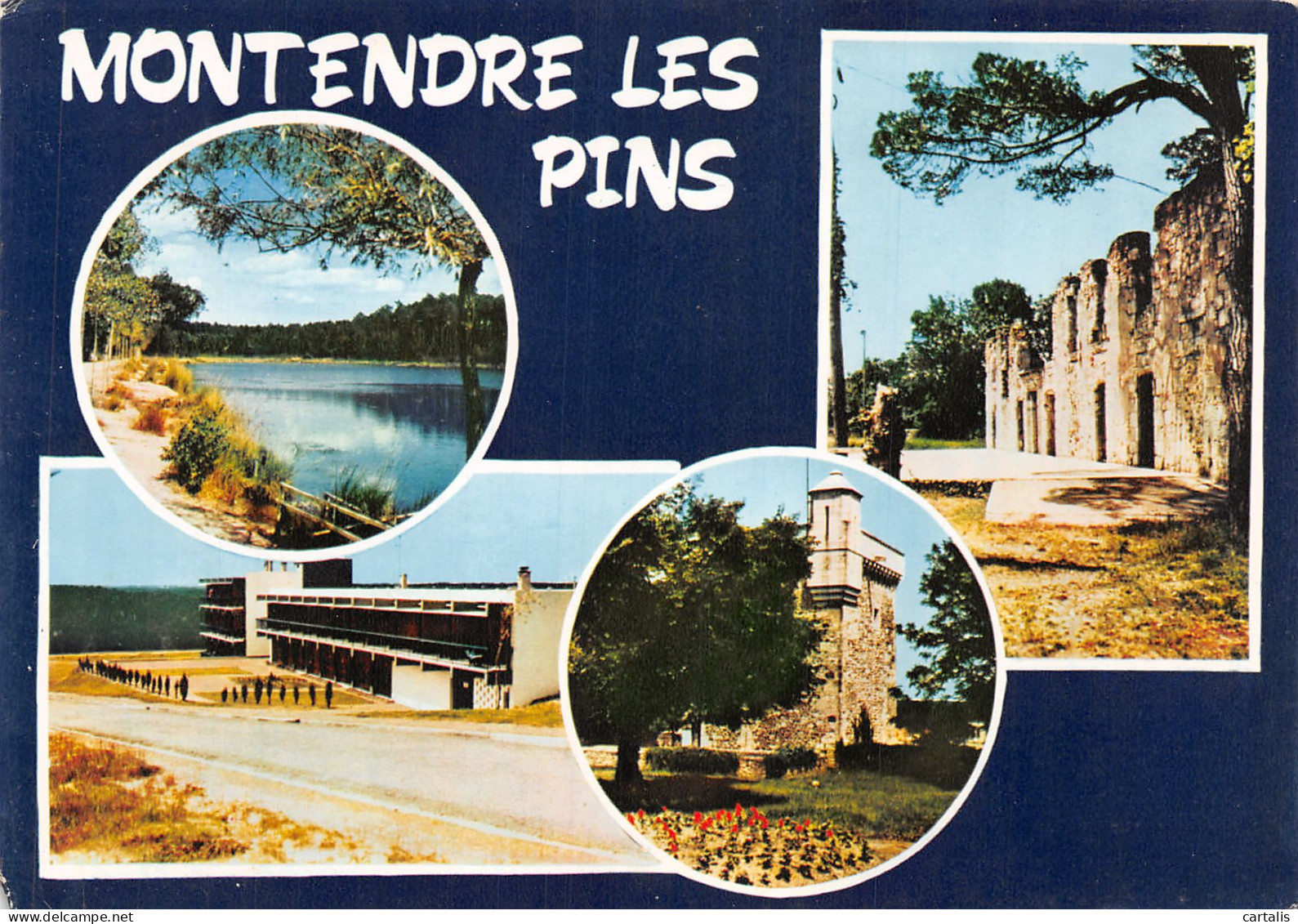 17-MONTENDRE LES PINS-N°4128-A/0141 - Montendre