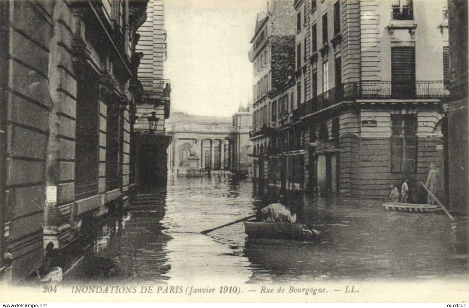 DESTOCKAGE Avant fermeture boutique T BON LOT 100 CPA  INONDATIONS DE PARIS 1910 Touies Animées  (toutes scannées )