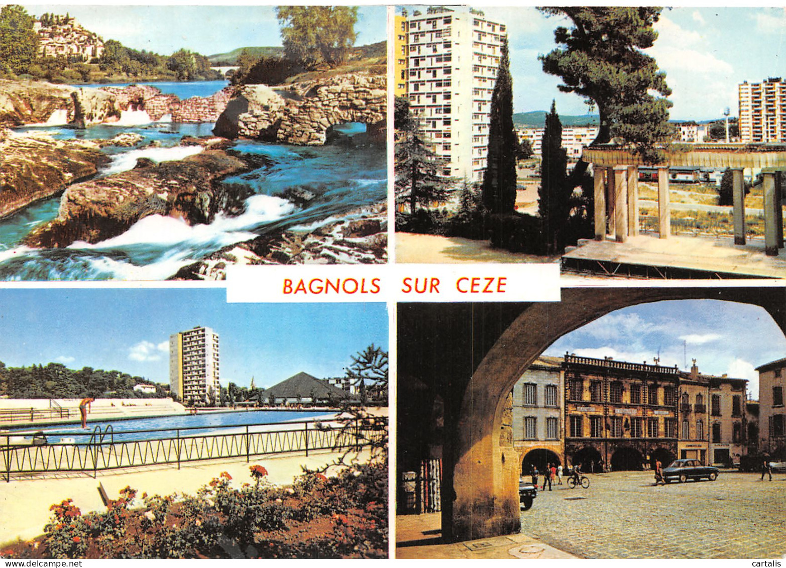 30-BAGNOLS SUR CEZE-N°4128-C/0213 - Bagnols-sur-Cèze