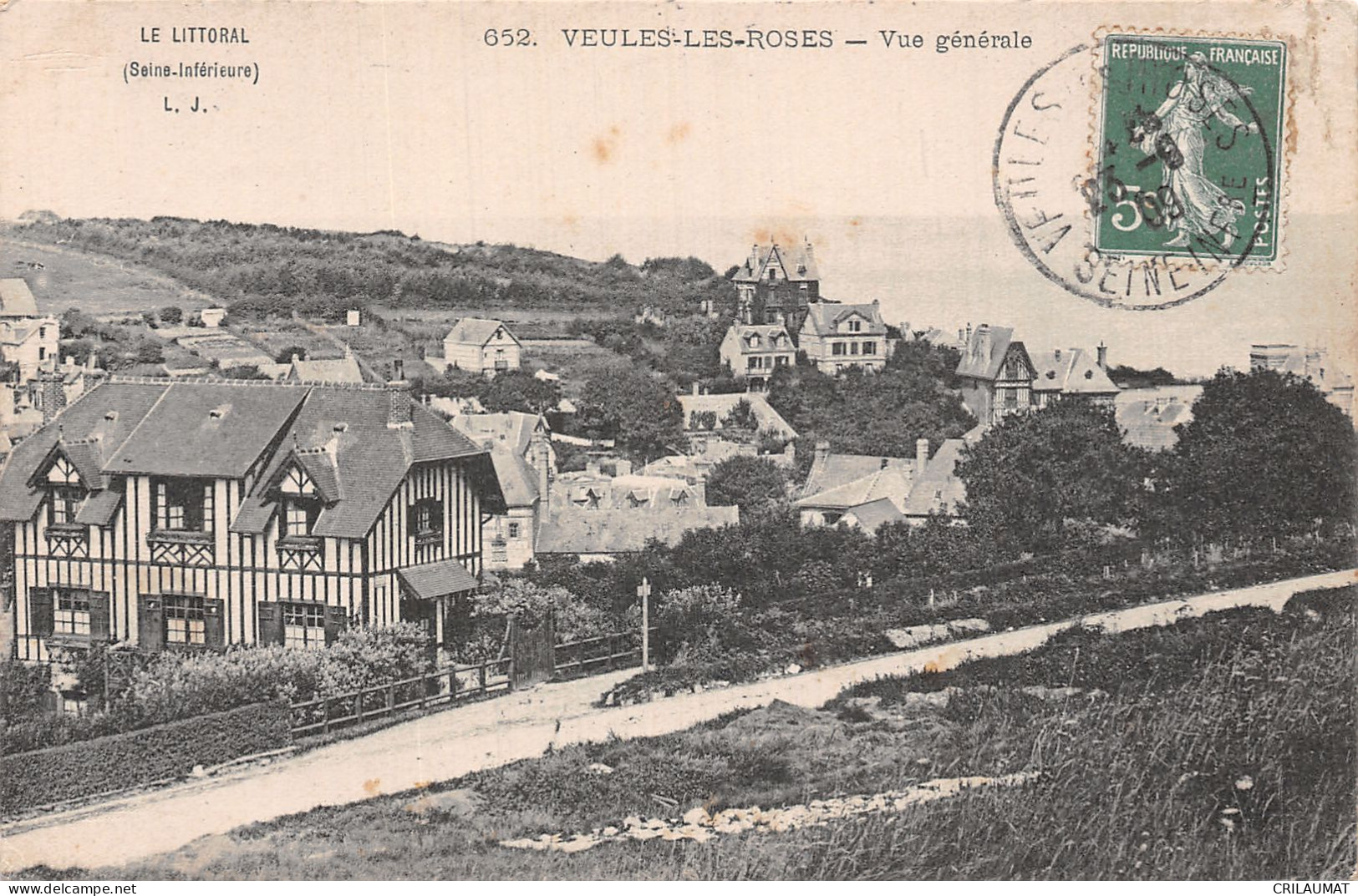 76-VEULES LES ROSES-N°LP5011-H/0205 - Veules Les Roses