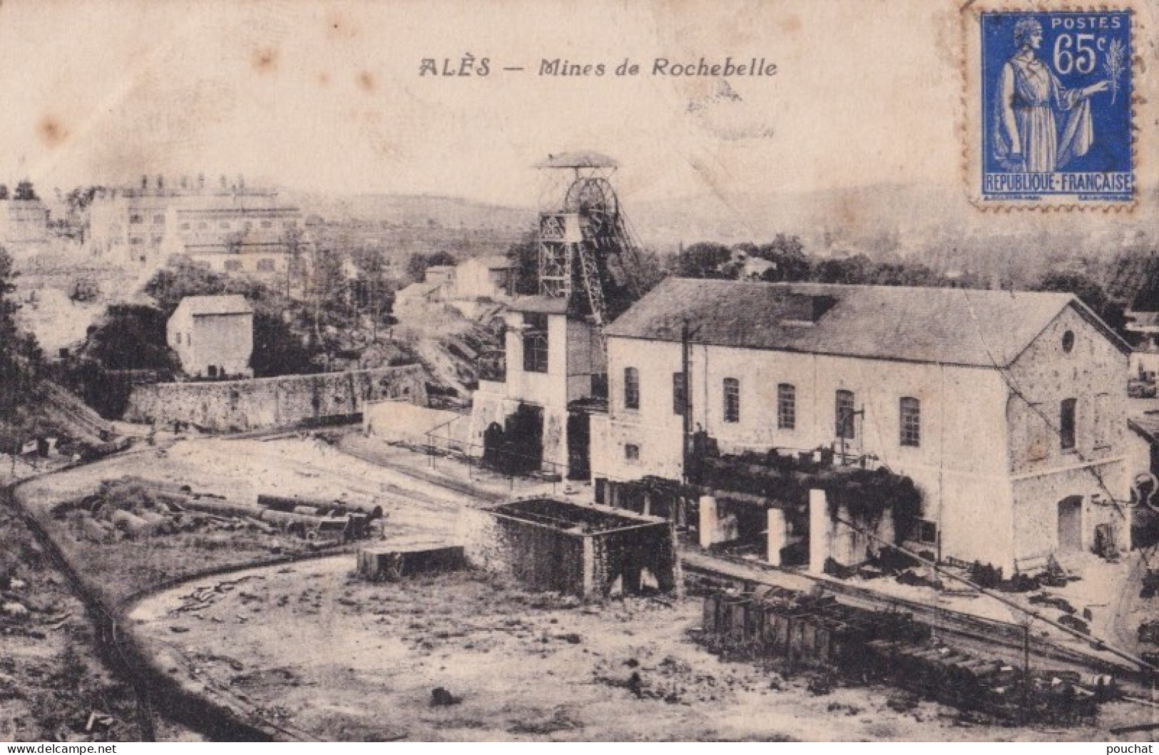 A7-30) ALES (GARD) MINES DE ROCHEBELLE - Alès