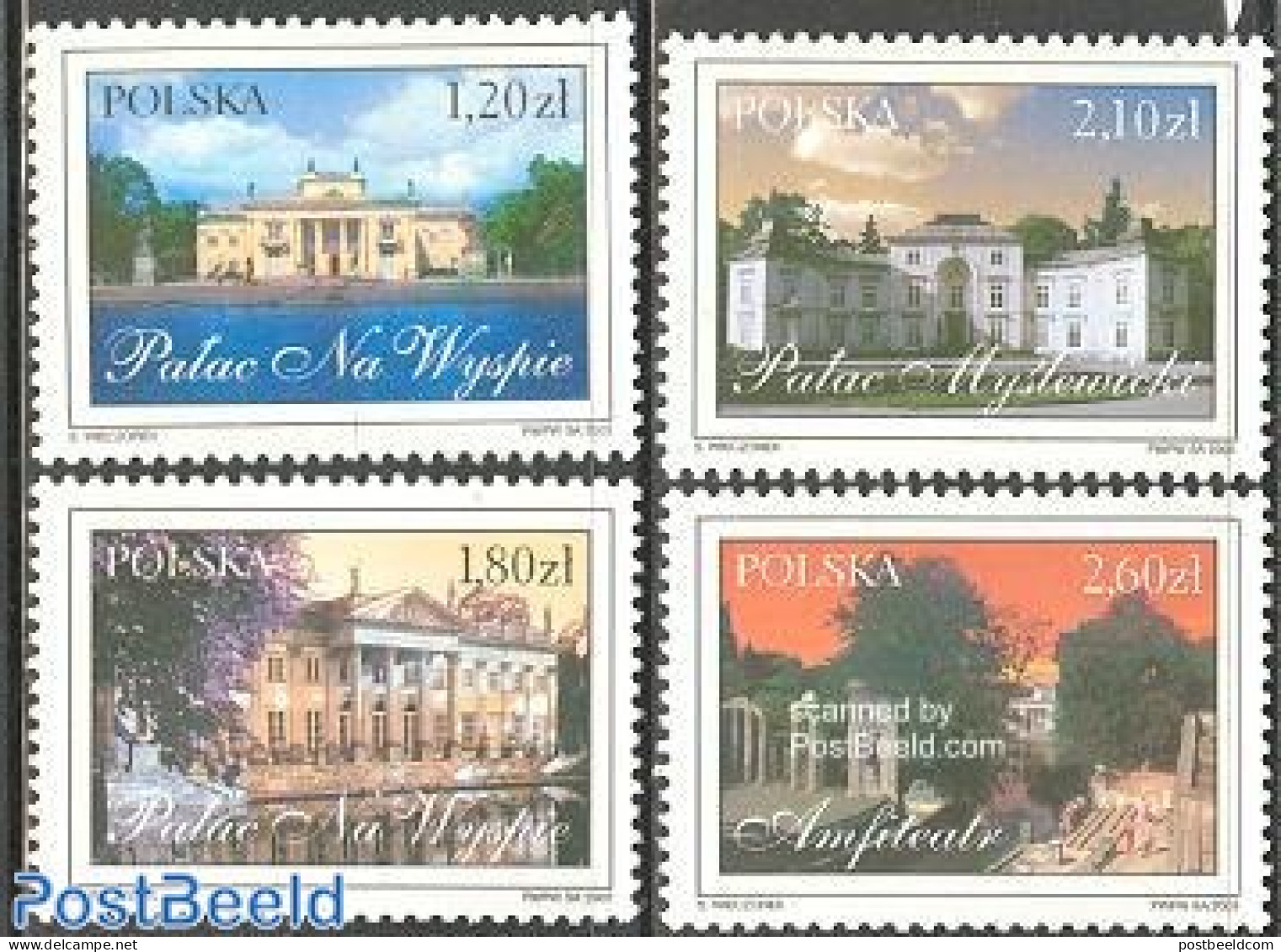 Poland 2003 Castles 4v, Mint NH, Art - Castles & Fortifications - Nuevos
