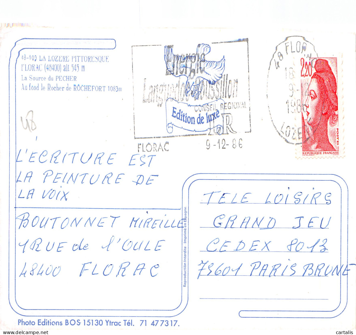 48-FLORAC-N°4130-B/0213 - Florac