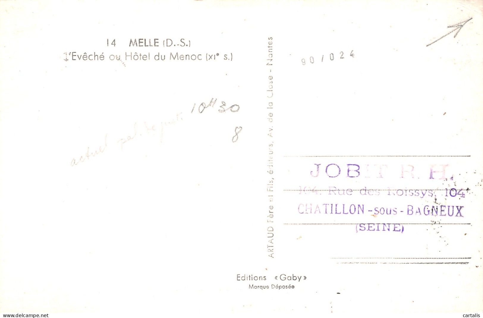 79-MELLE-N°4129-E/0371 - Melle