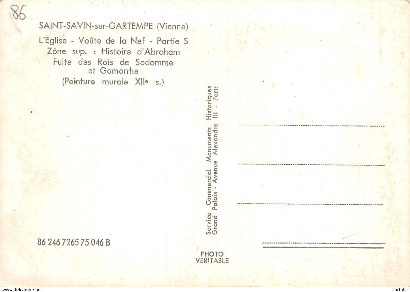 86-SAINT SAVIN SUR GARTEMPE-N°4130-D/0239 - Saint Savin