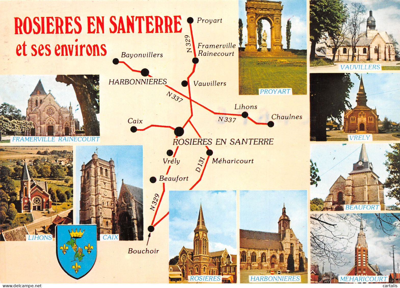 80-ROSIERES EN SANTERRE-N°4131-A/0379 - Rosieres En Santerre