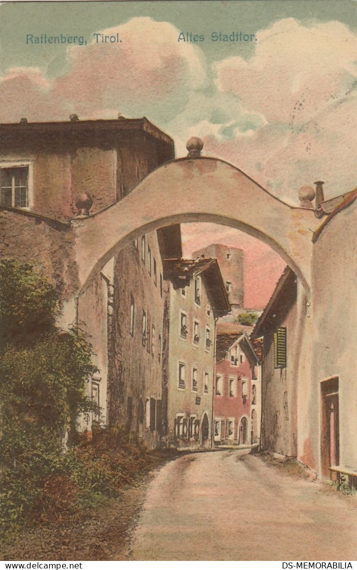 Rattenberg - Altes Stadttor 1909 - Rattenberg