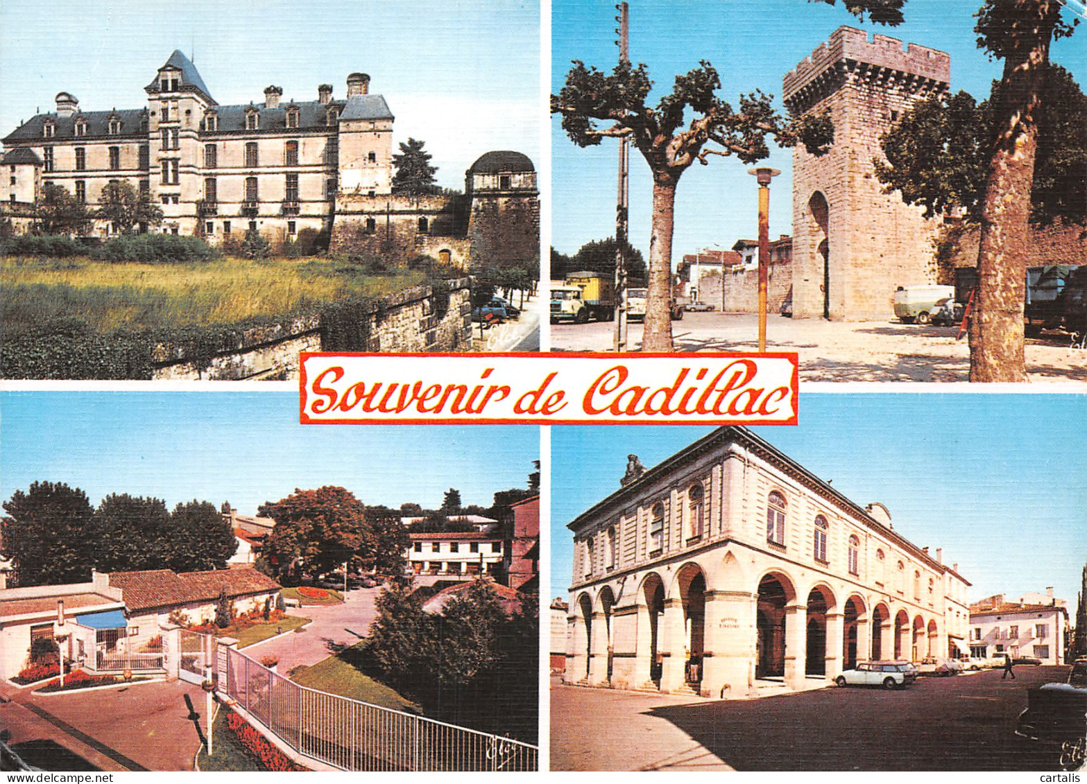 33-CADILLAC SUR GARONNE-N°4131-B/0247 - Cadillac