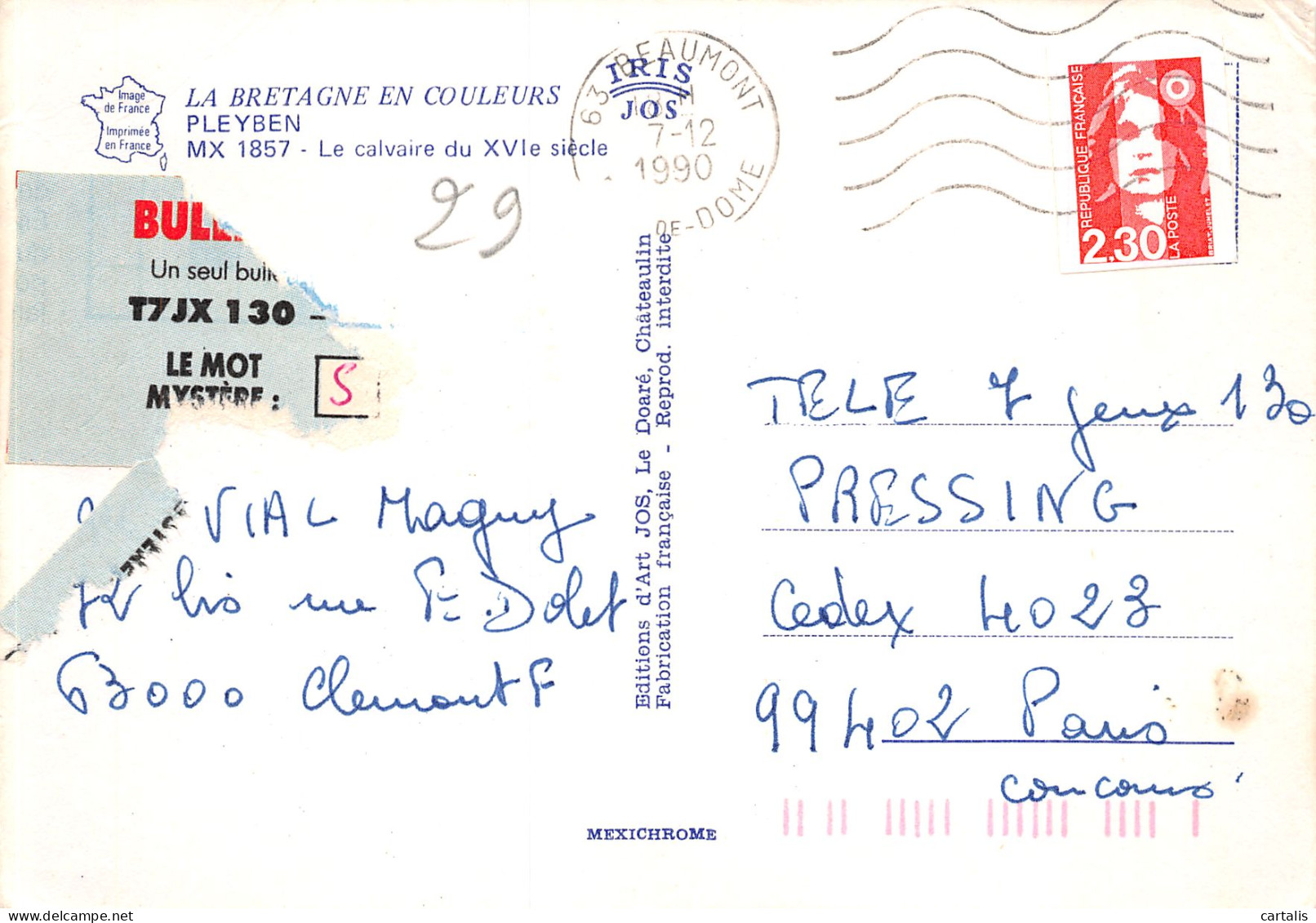 29-PLEYBEN-N°4132-C/0139 - Pleyben