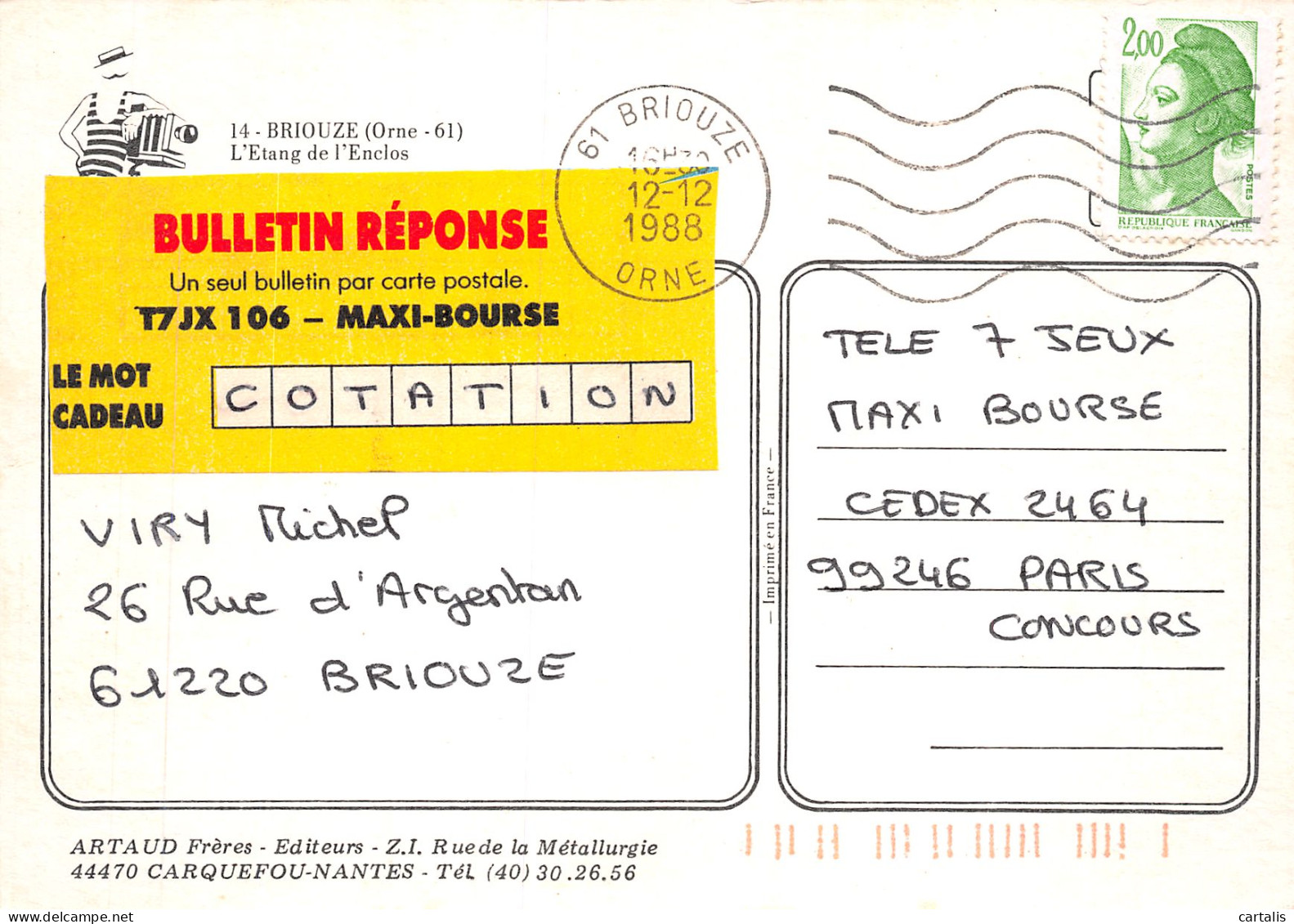 61-BRIOUZE-N°4133-B/0299 - Briouze