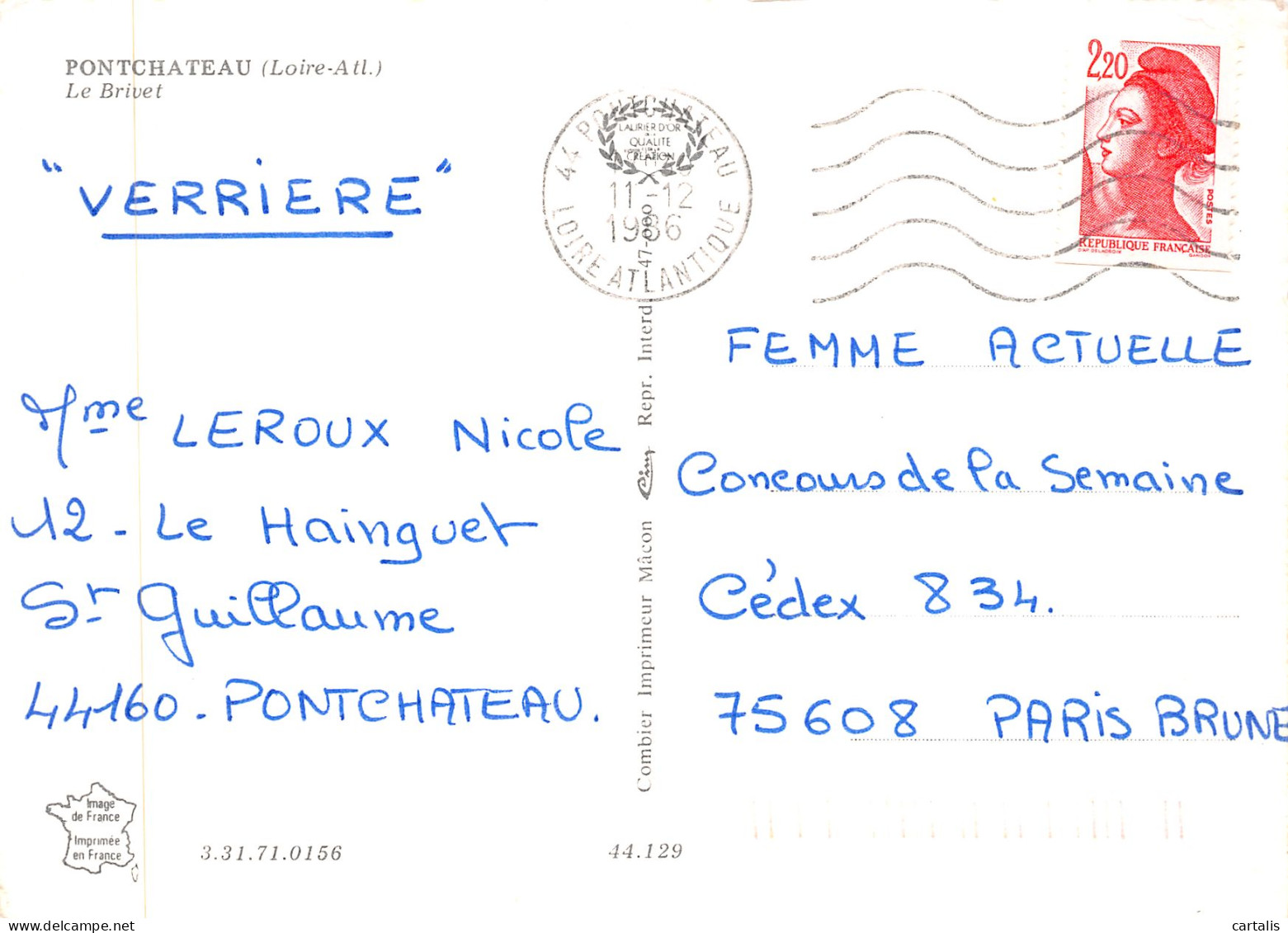 44-PONTCHATEAU-N°4133-B/0075 - Pontchâteau