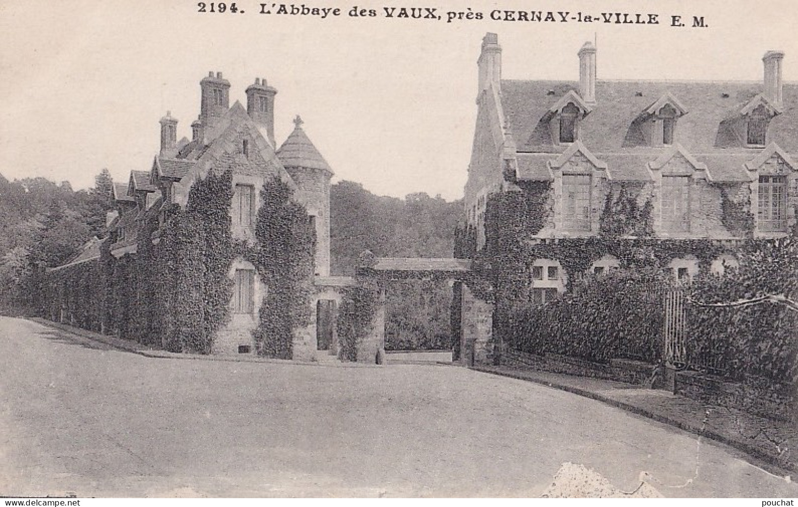 A24-78) ABBAYE DES VAUX  , PRES DE CERNAY LA VILLE  - ( 2 SCANS ) - Vaux De Cernay