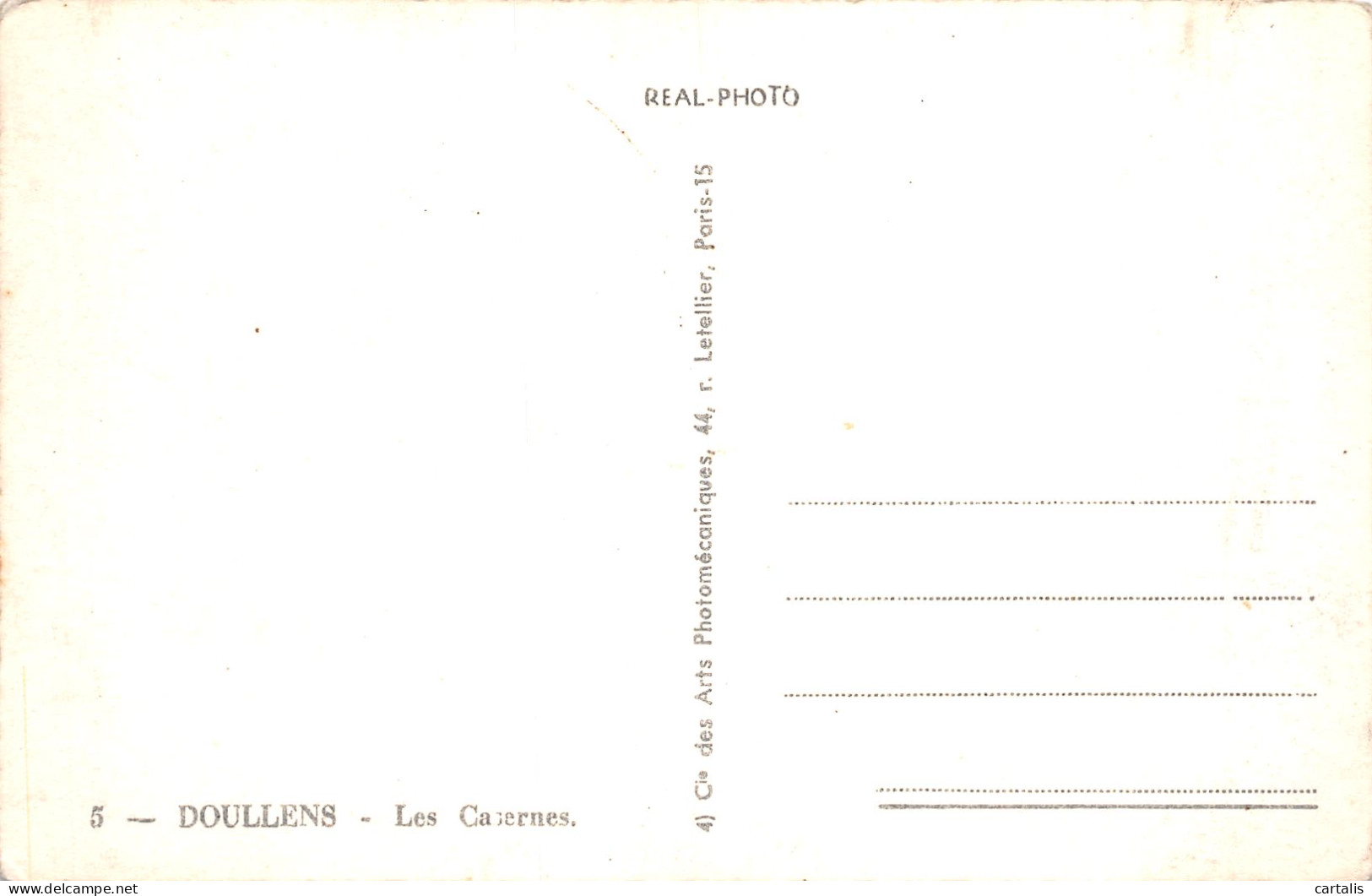 80-DOULLENS-N°4132-E/0135 - Doullens