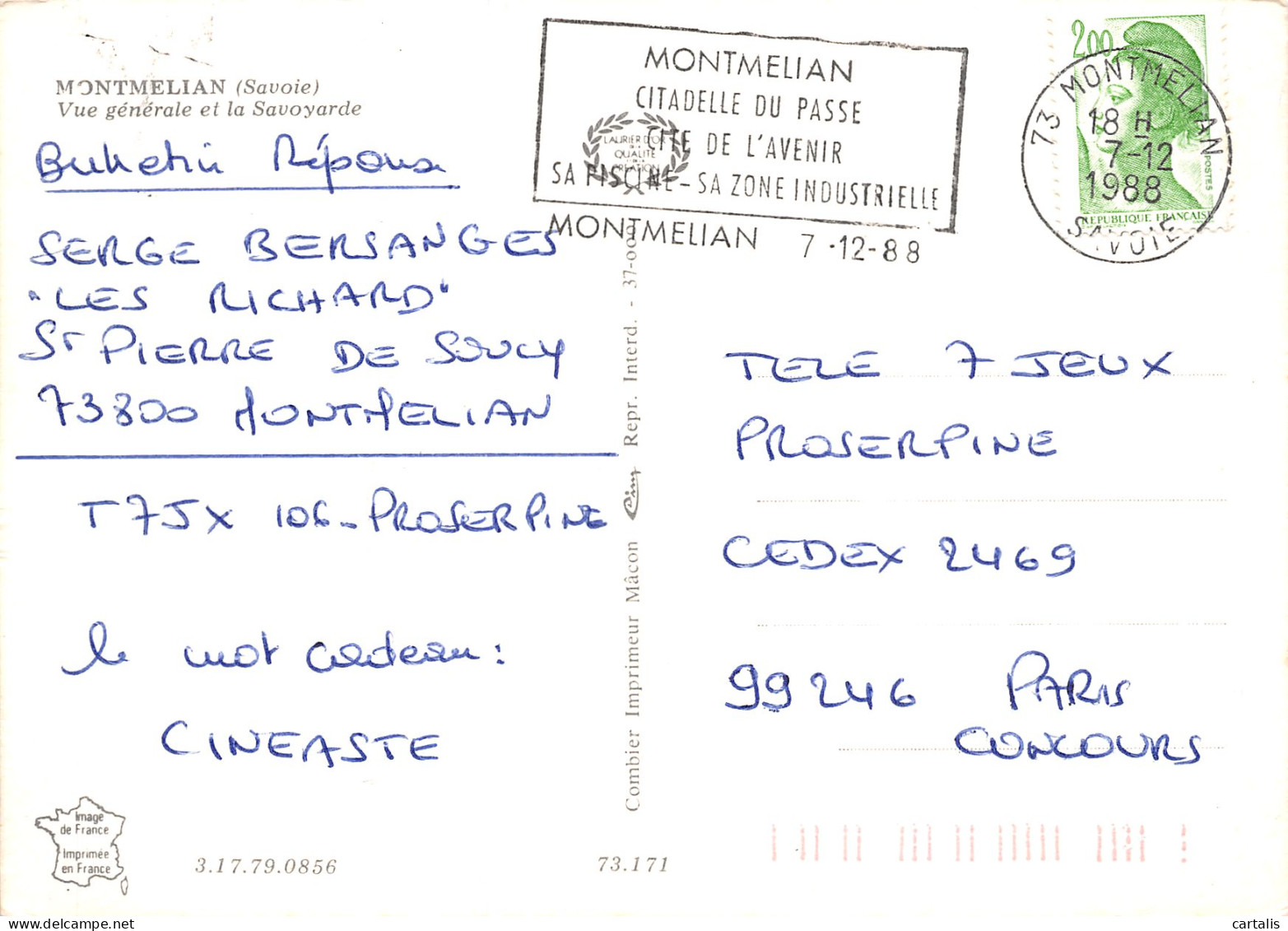 73-MONTMELIAN-N°4133-D/0311 - Montmelian