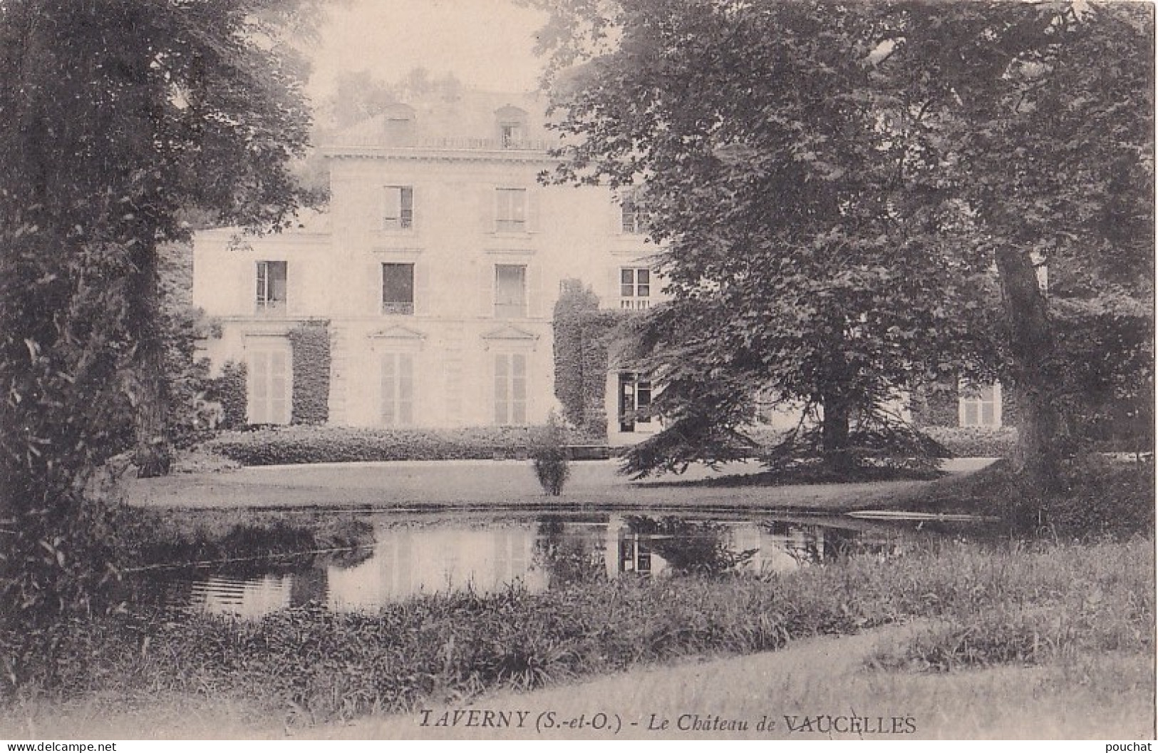 A25-95) TAVERNY - LE CHATEAU DE VAUCELLES - (  2 SCANS ) - Taverny