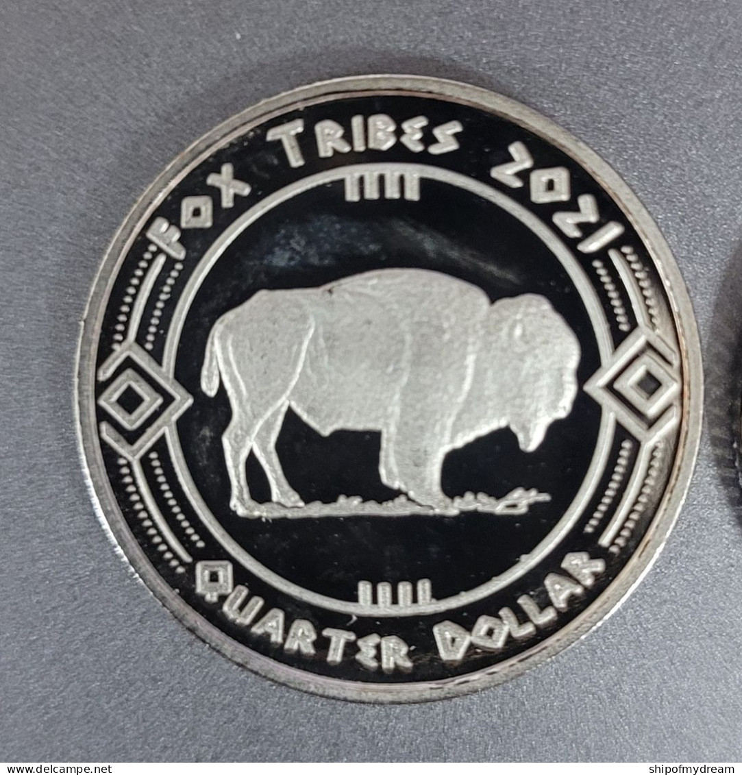 Indian Tribes - Iowa Fox 2021 Quarter. Low Mint. From PL Set. - Andere & Zonder Classificatie