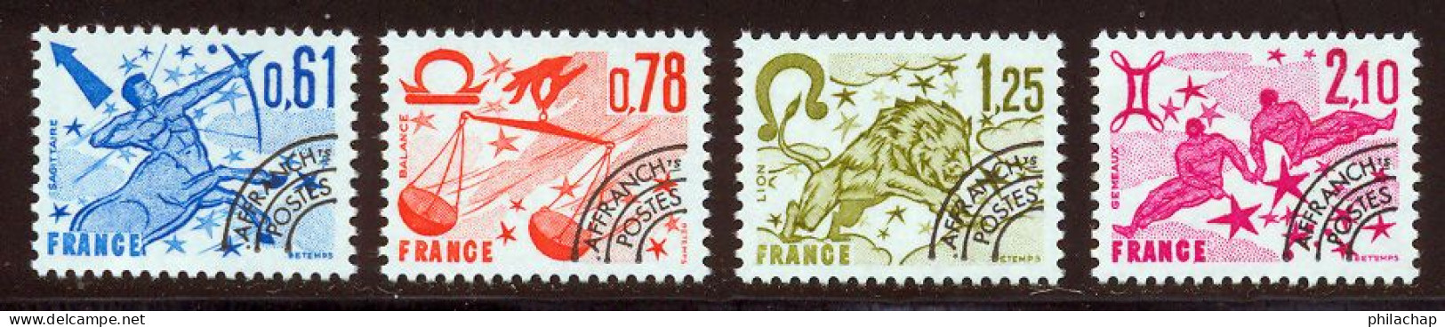 France Preo 1978 Yvert 154 / 157 ** TB - 1964-1988