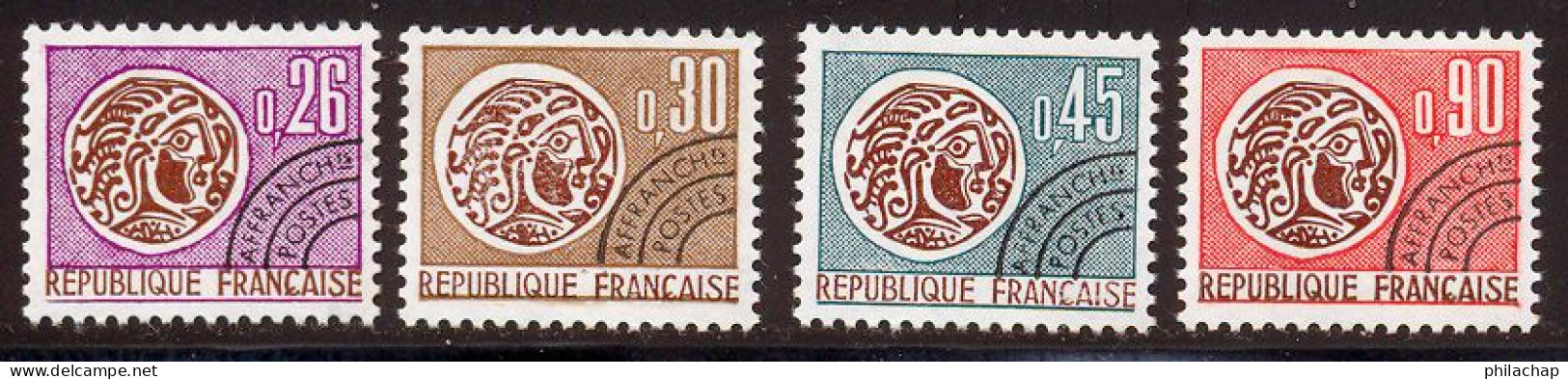 France Preo 1971 Yvert 130 / 133 ** TB - 1964-1988