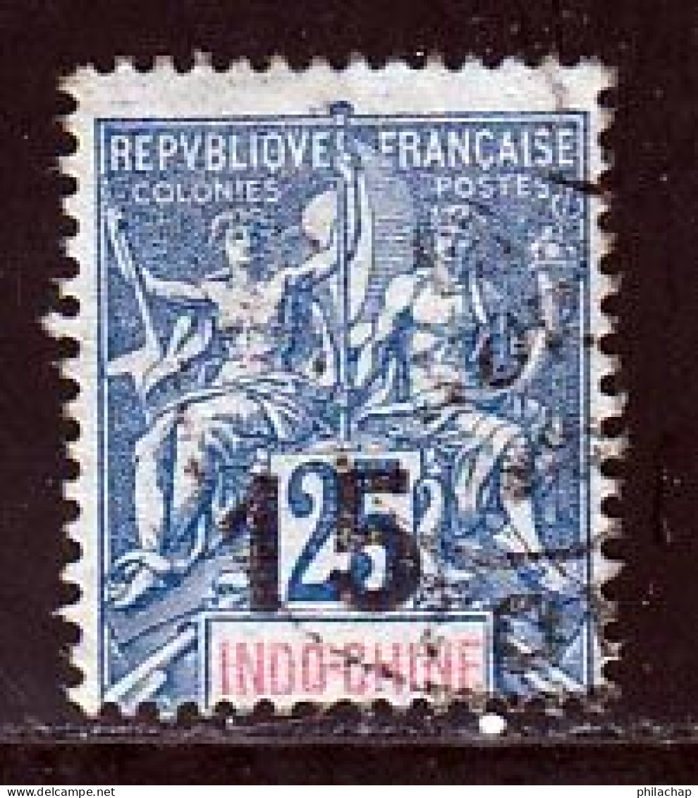 Indochine 1908 Yvert 23 (o) B Oblitere(s) - Used Stamps