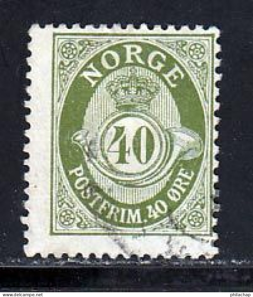 Norvege 1910 Yvert 81 (o) B Oblitere(s) - Gebraucht