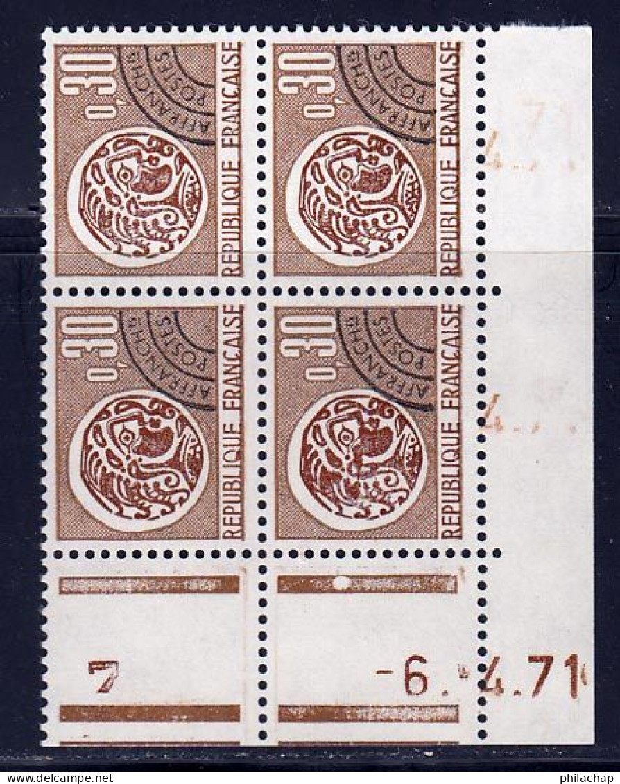 France Preo 1971 Yvert 131 ** TB Coin Date - Préoblitérés