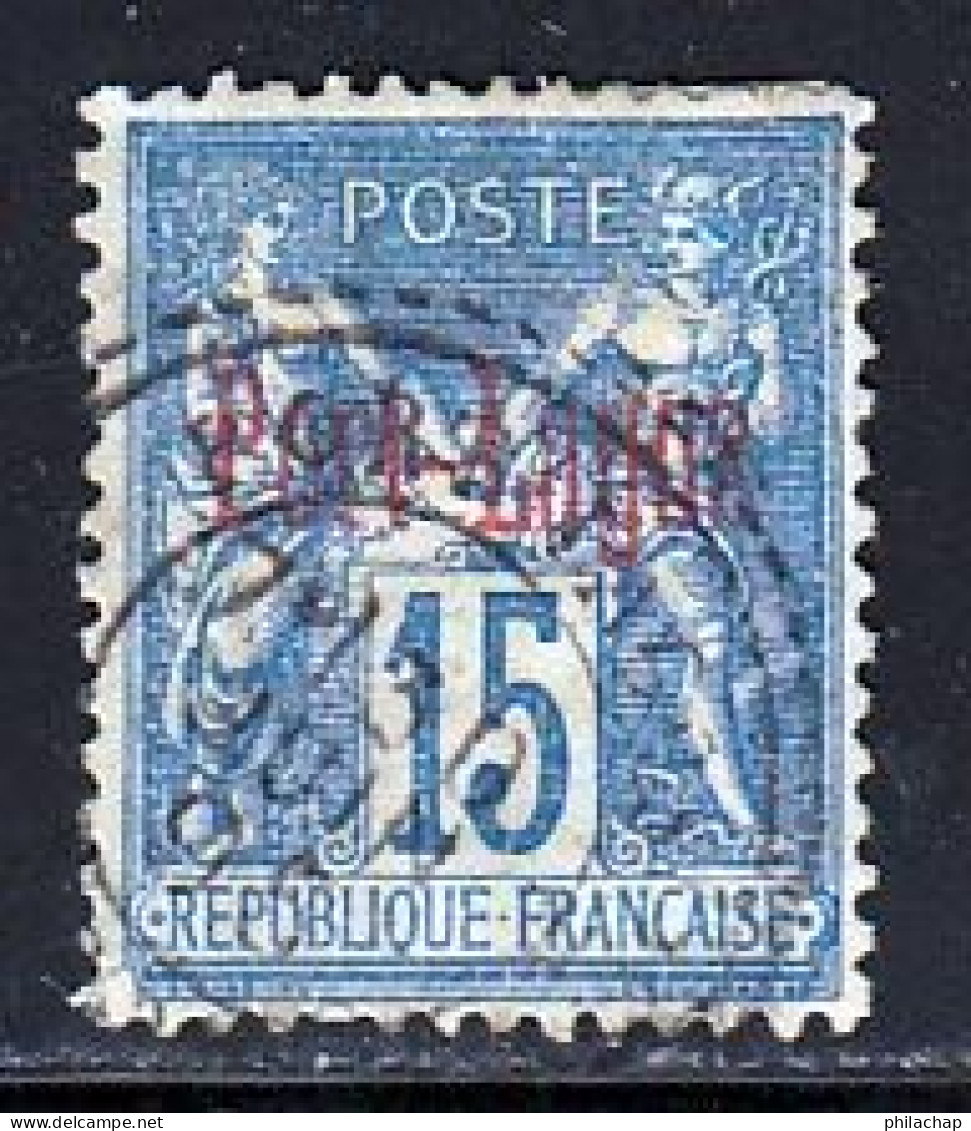 Port-Lagos 1893 Yvert 3 (o) B Oblitere(s) - Usados