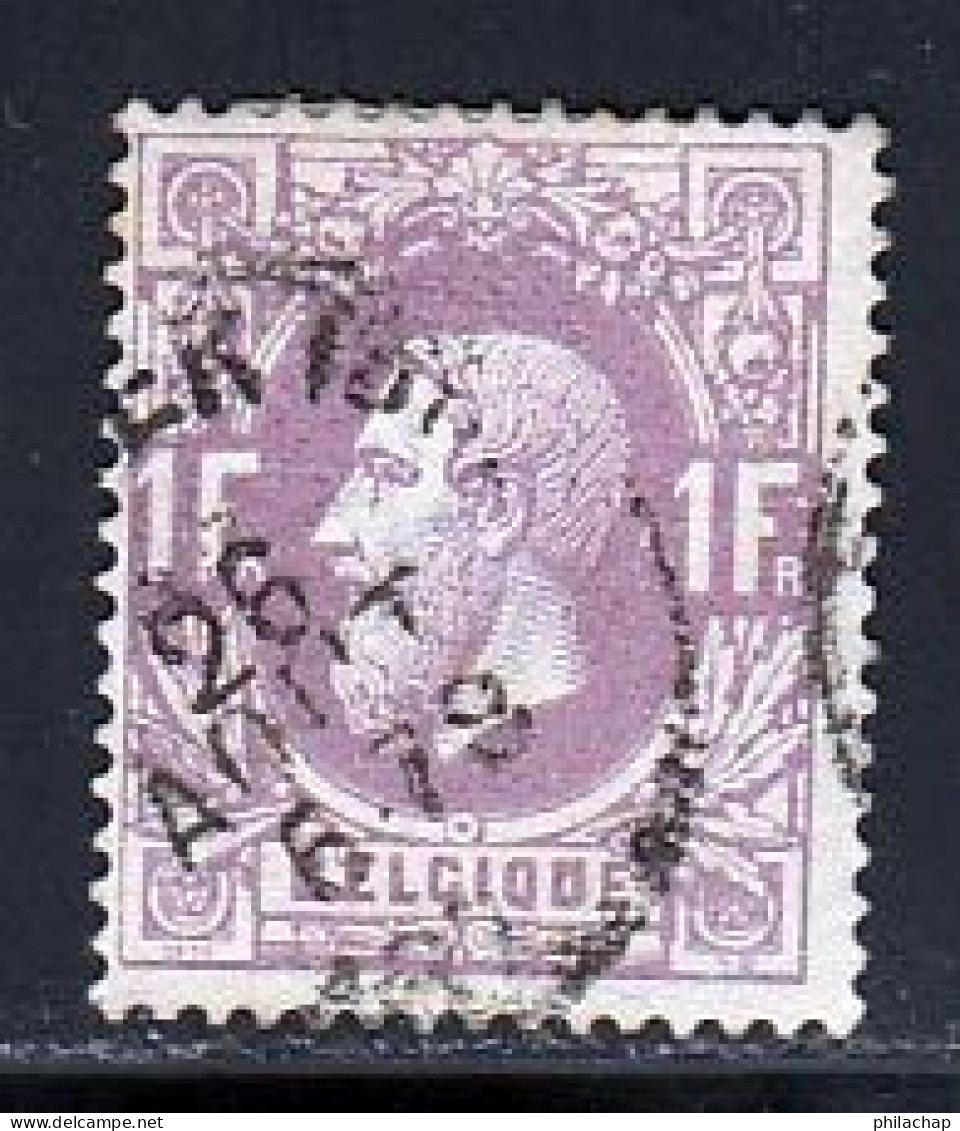 Belgique 1869 Yvert 36 (o) B Oblitere(s) - 1869-1883 Léopold II