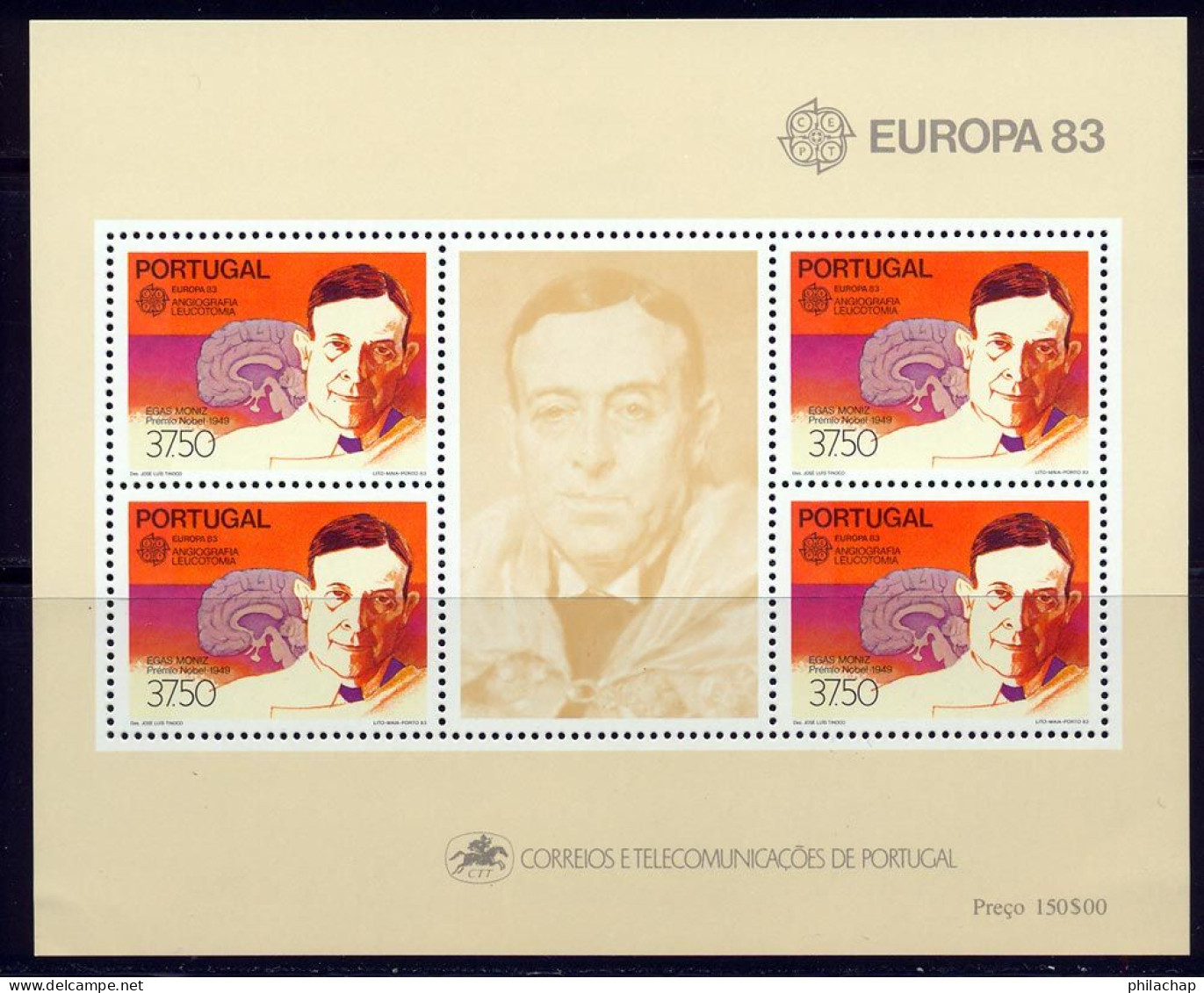 Portugal BF 1983 Yvert 41 ** TB - Blocks & Sheetlets