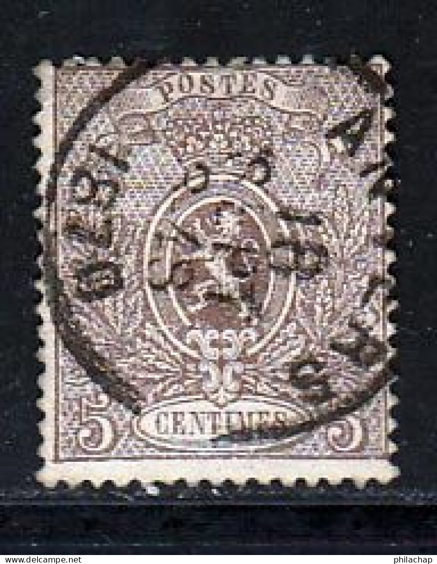 Belgique 1866 Yvert 25 (o) B Oblitere(s) - 1866-1867 Coat Of Arms