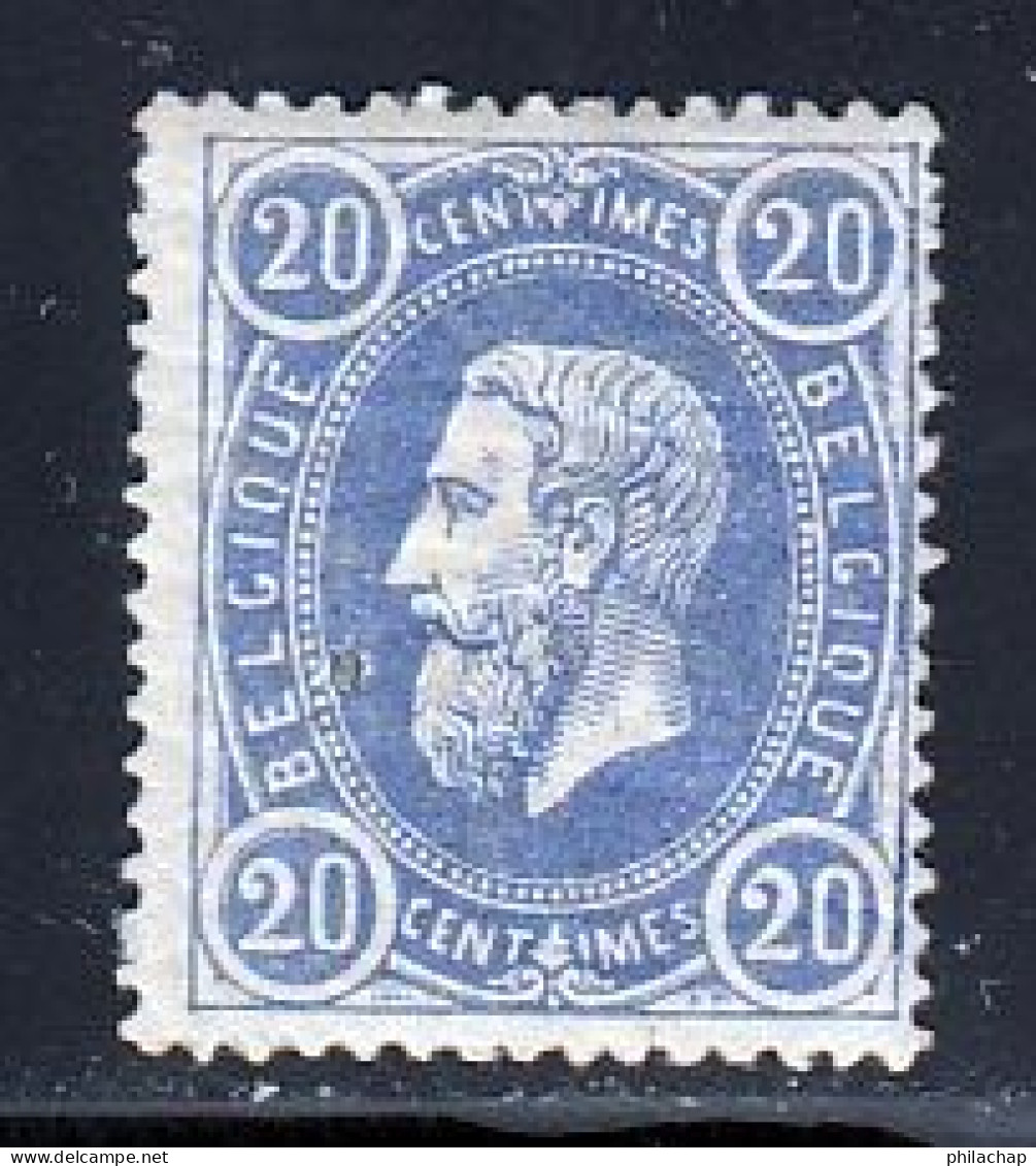 Belgique 1869 Yvert 31 * TB Charniere(s) - 1869-1883 Léopold II