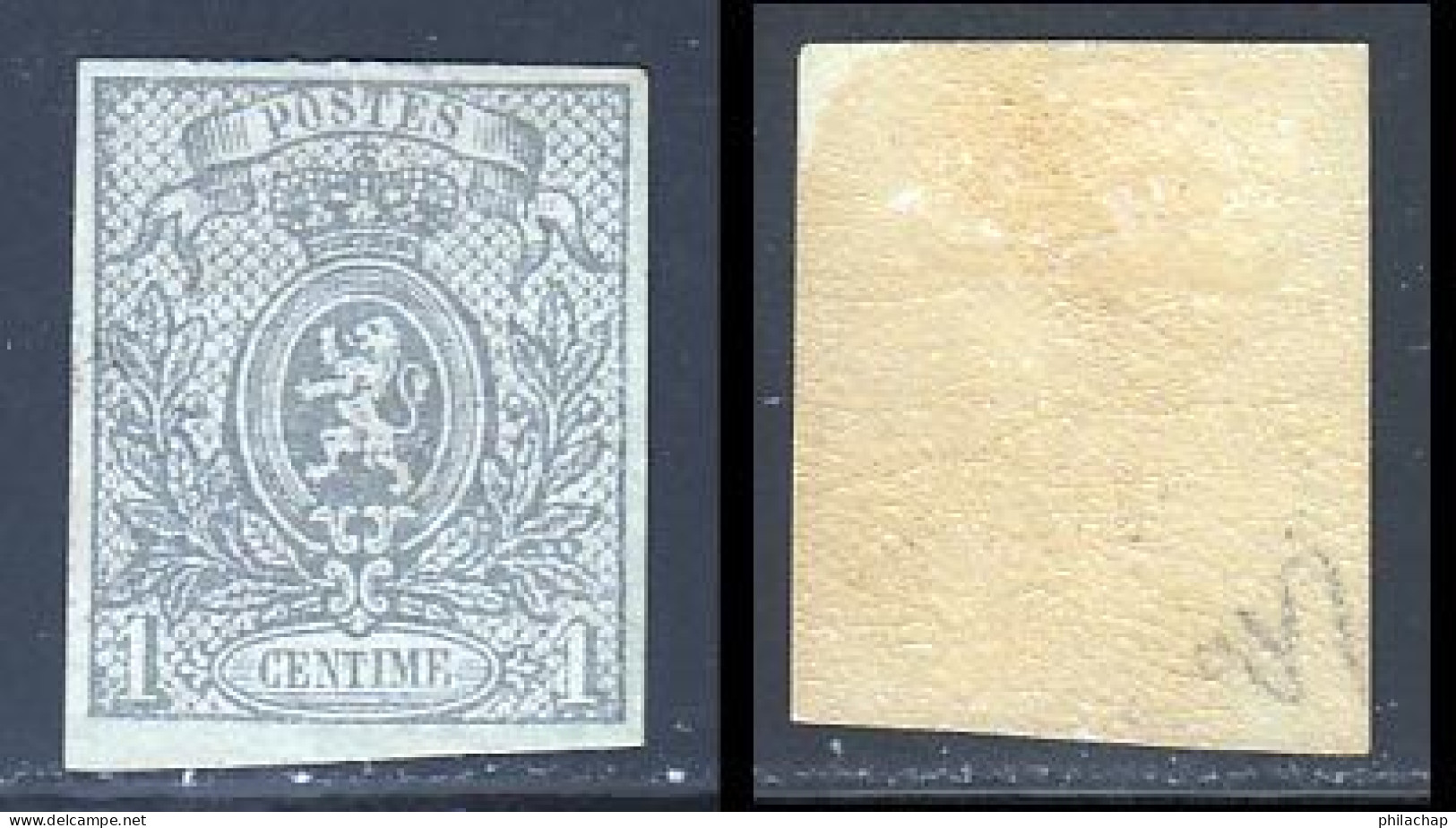 Belgique 1866 Yvert 22 * TB Charniere(s) - 1866-1867 Petit Lion