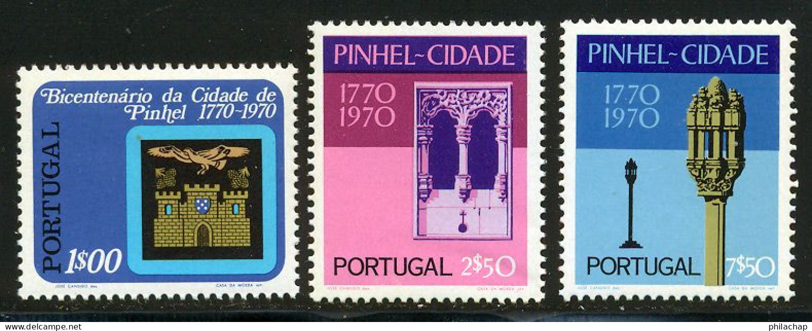 Portugal 1972 Yvert 1144 / 1146 ** B Bord De Feuille - Unused Stamps