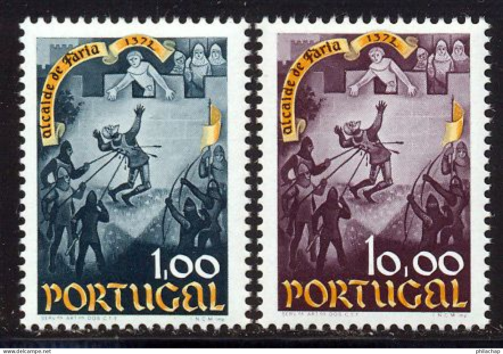 Portugal 1973 Yvert 1206 / 1207 ** TB - Unused Stamps