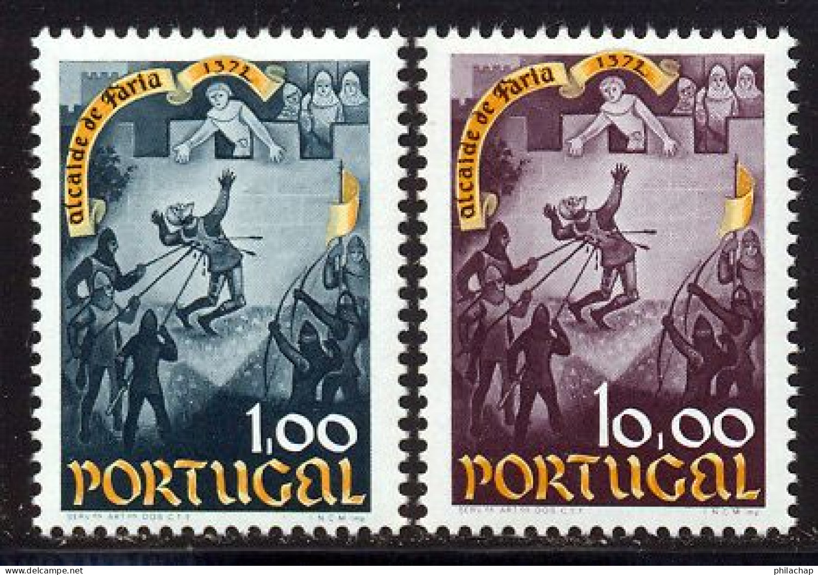 Portugal 1973 Yvert 1206 / 1207 ** TB - Ungebraucht