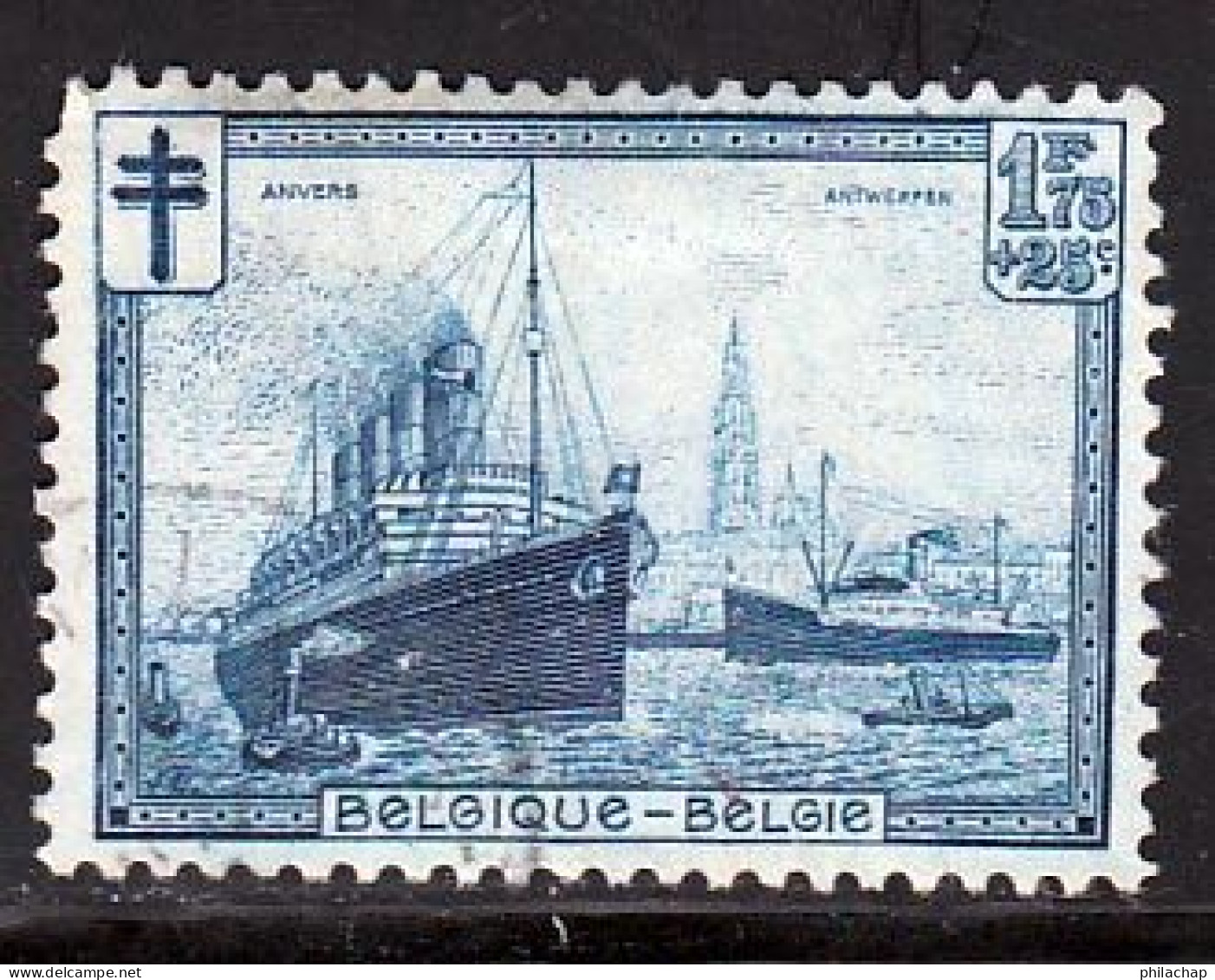 Belgique 1929 Yvert 297 (o) B Oblitere(s) - Gebraucht