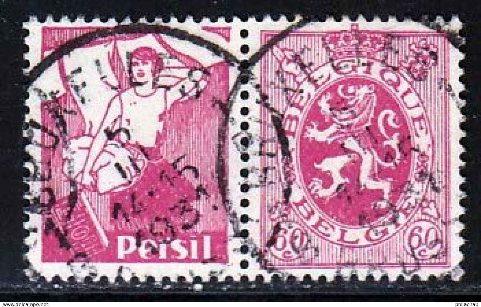 Belgique 1929 Yvert 286 (o) B Oblitere(s) - 1929-1937 Heraldieke Leeuw