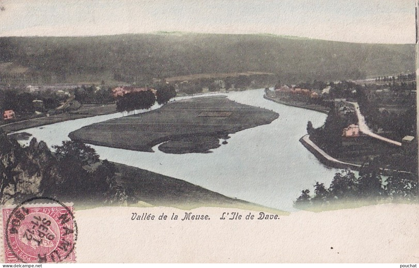 F8-  VALLEE DE LA MEUSE - ILE DE DAVE - 1904   - Profondeville