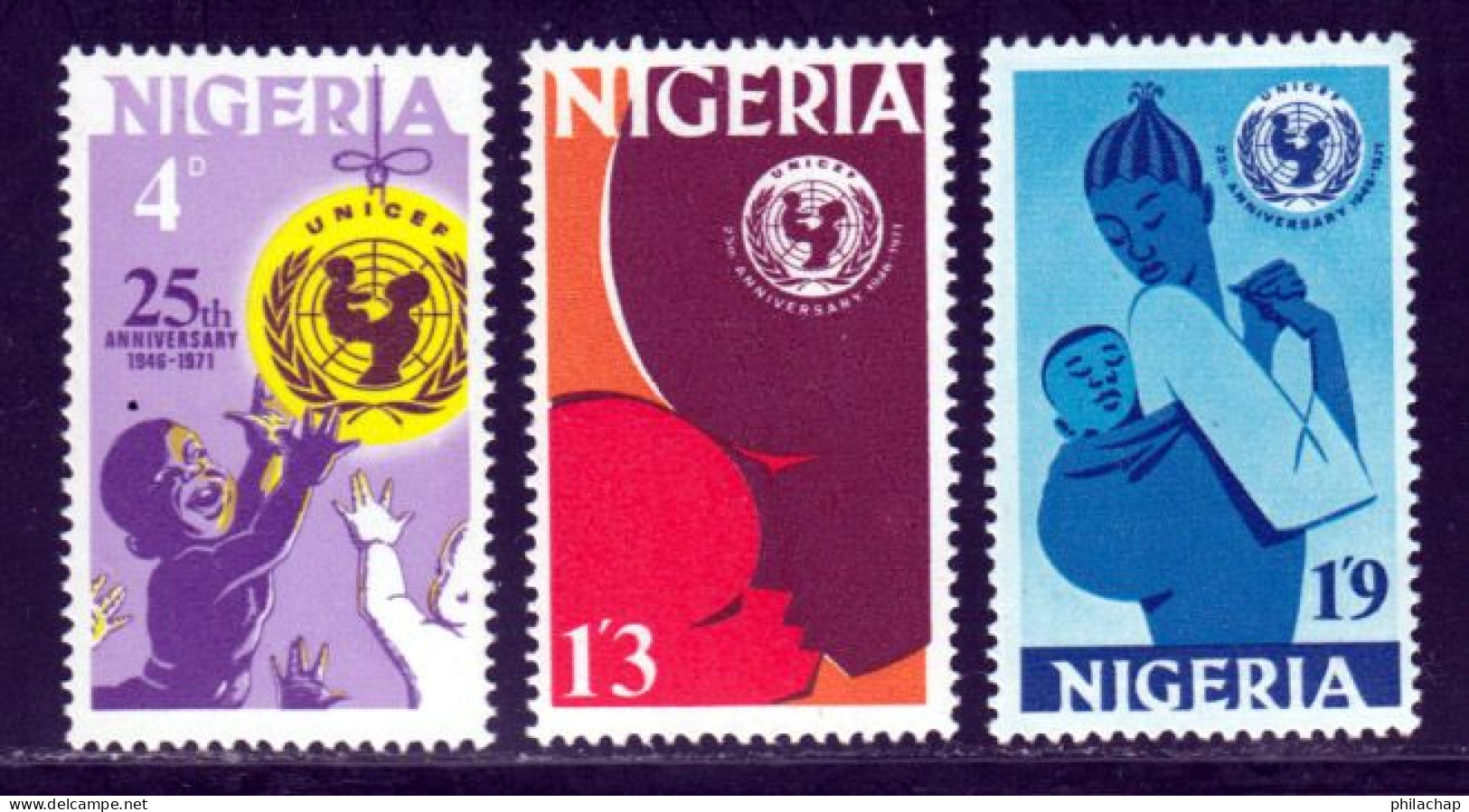 Nigeria 1971 Yvert 260 / 262 ** TB - Nigeria (...-1960)