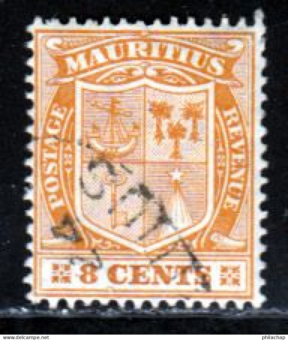 Maurice 1909 Yvert 136 (o) B Oblitere(s) - Mauritius (...-1967)