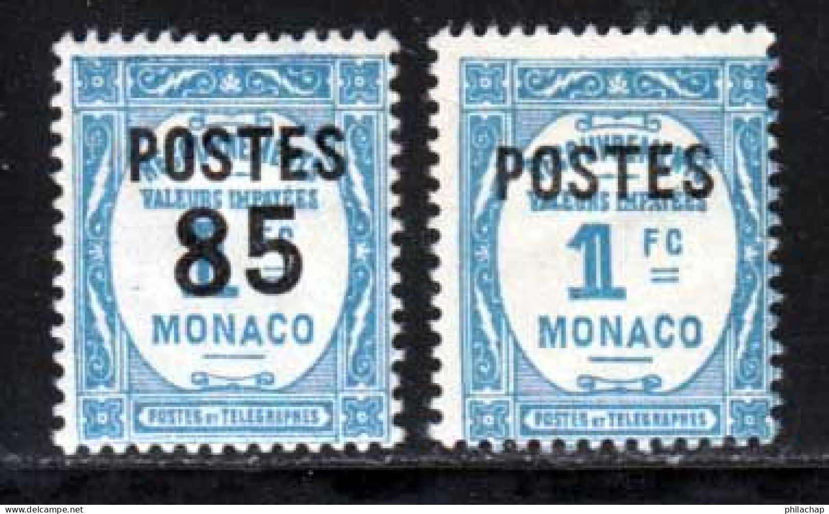 Monaco 1937 Yvert 149 / 150 * TB Charniere(s) - Ongebruikt