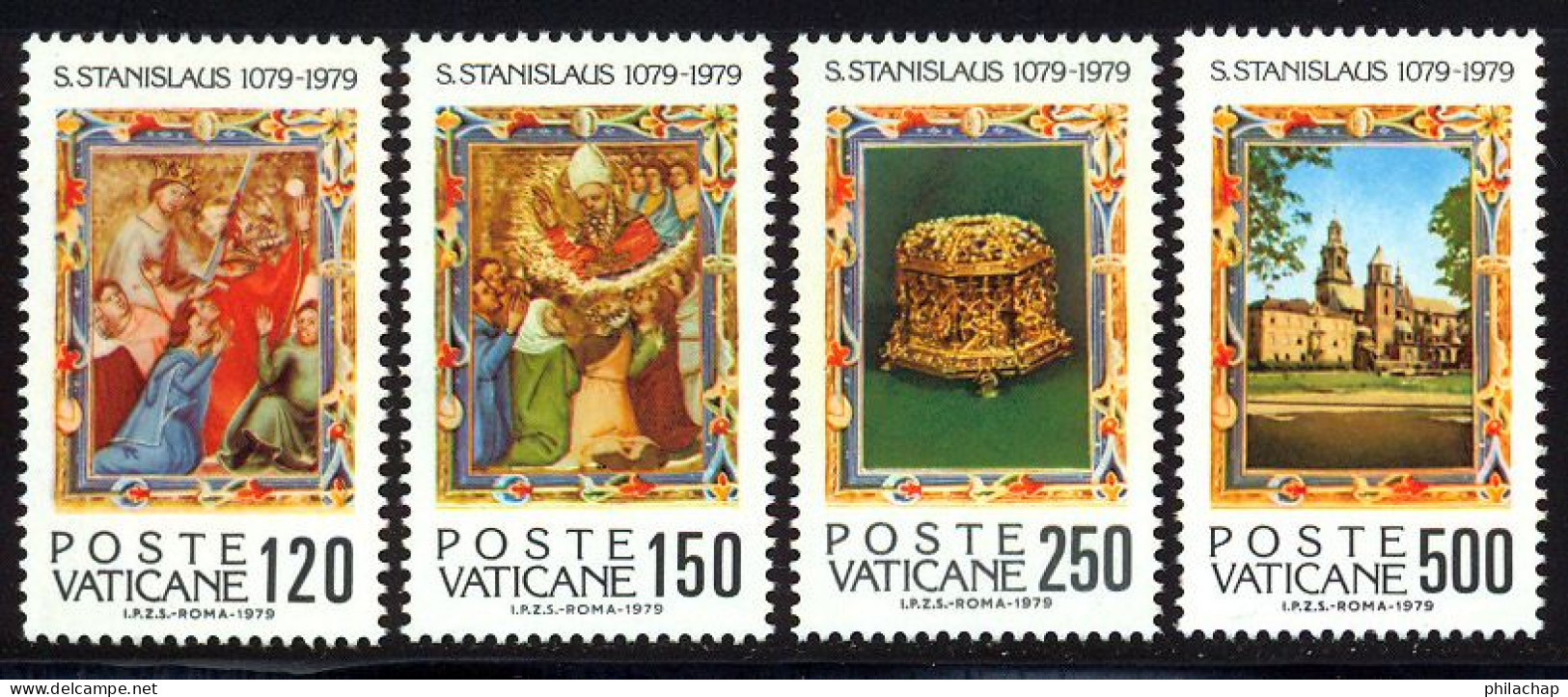 Vatican 1979 Yvert 669 / 672 ** TB - Ongebruikt