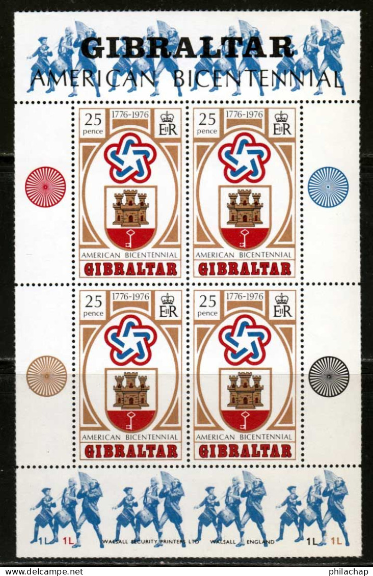 Gibraltar BF 1976 Yvert 2 ** TB - Gibraltar